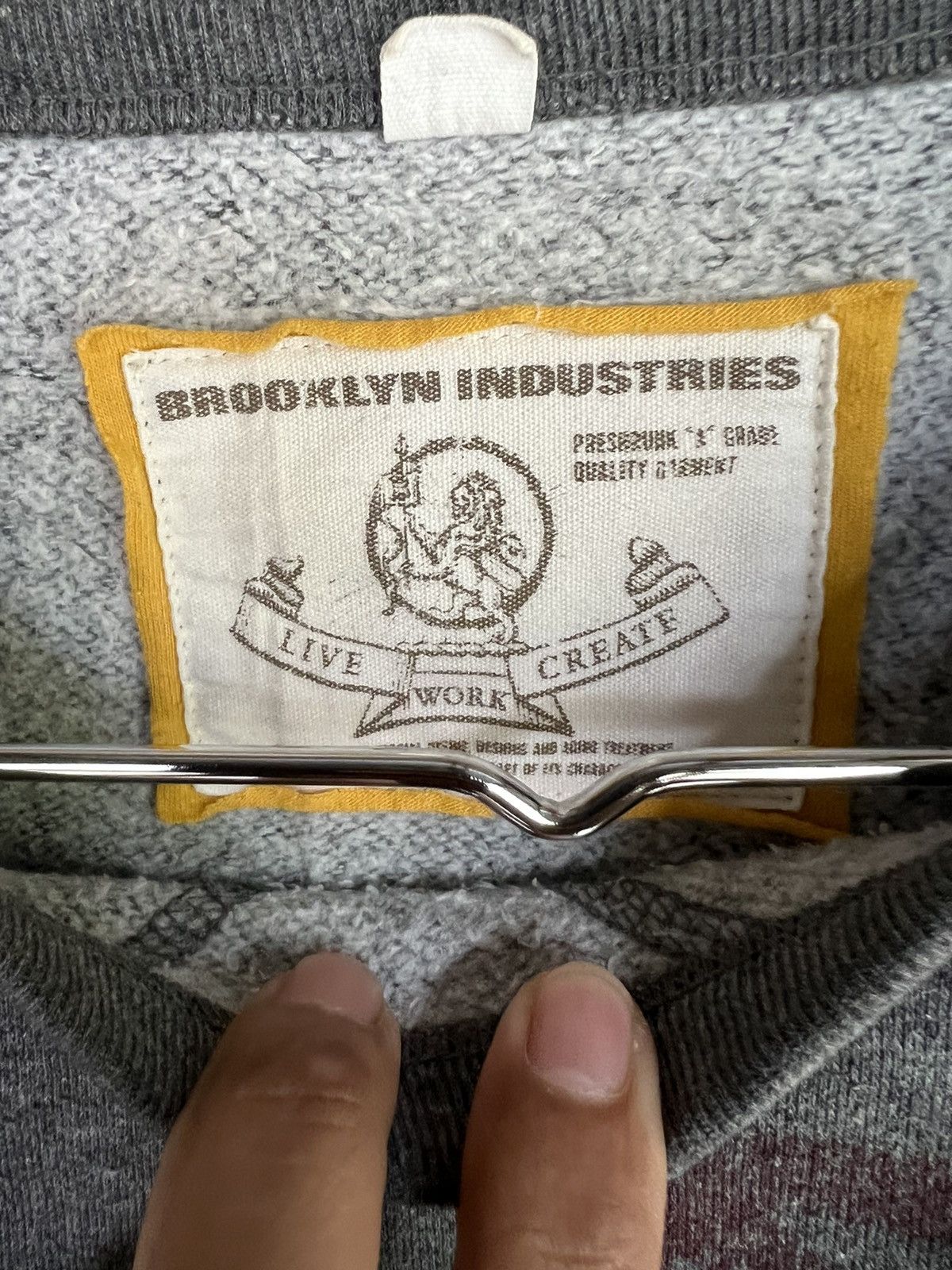 Brooklyn Industries Brooklyn Industries Spell Out Sweatshirt Size US M / EU 48-50 / 2 - 4 Thumbnail