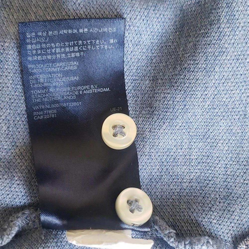 Tommy Hilfiger CT1557 Tommy Hilfiger Men's Blue Polo Shirt XL Size US XL / EU 56 / 4 - 6 Thumbnail