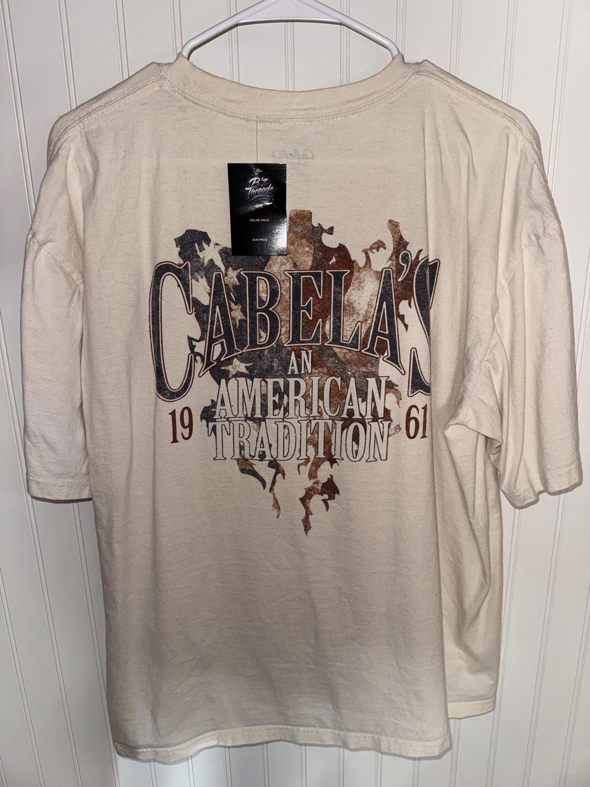 Cabelas Cabela's American Tradition 1961 Graphic T-Shirt XL Size US XL / EU 56 / 4 - 1 Thumbnail