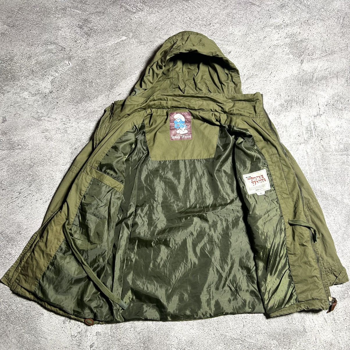 Cartoon Network Vintage M65 Jacket Whole Hauss THE SMURFS Size US L / EU 52-54 / 3 - 13 Thumbnail