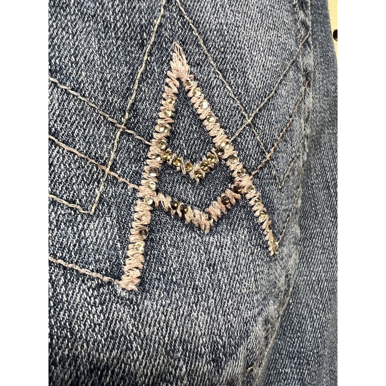 7 For All Mankind 7 For All Mankind Jeans Womens 28 Blue Denim 5-Pocket Straight Regular Size 28" / US 6 / IT 42 - 4 Thumbnail