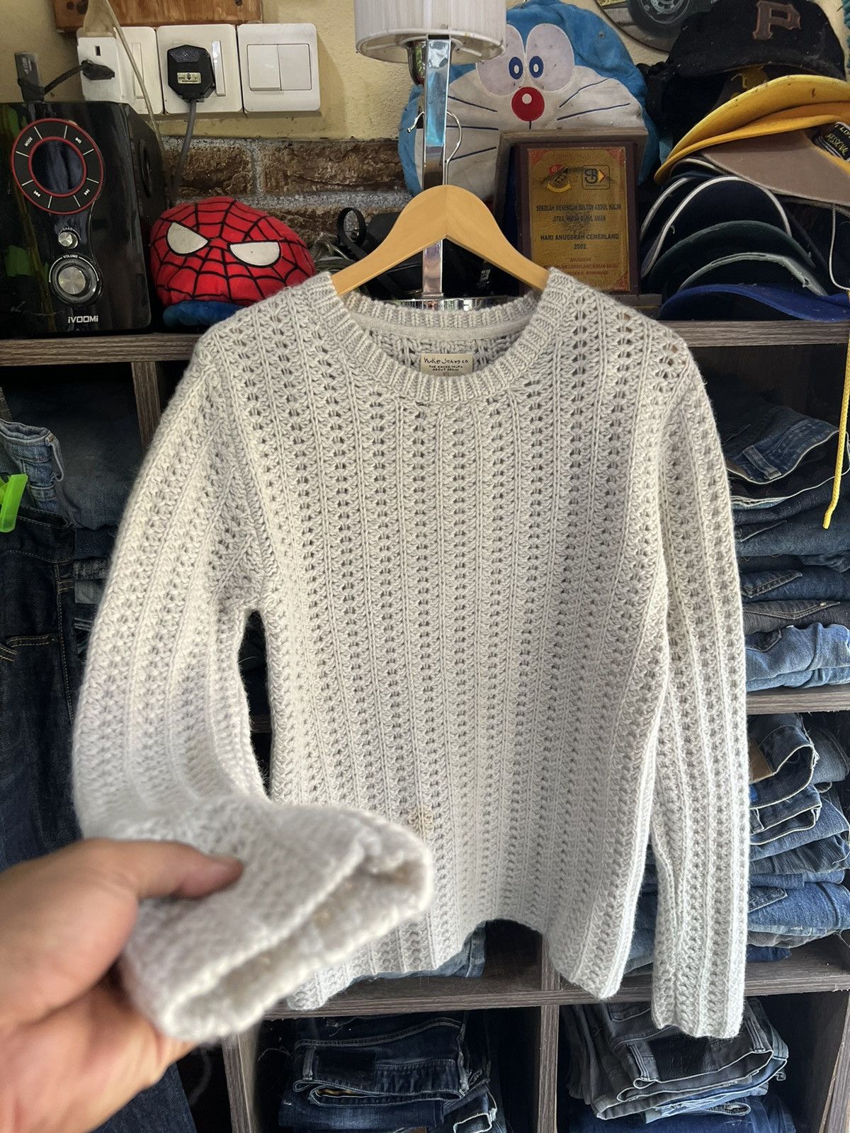 Nudie Jeans 🔥Nudie Jeans Knit Sweatshirt Size US S / EU 44-46 / 1 - 9 Thumbnail
