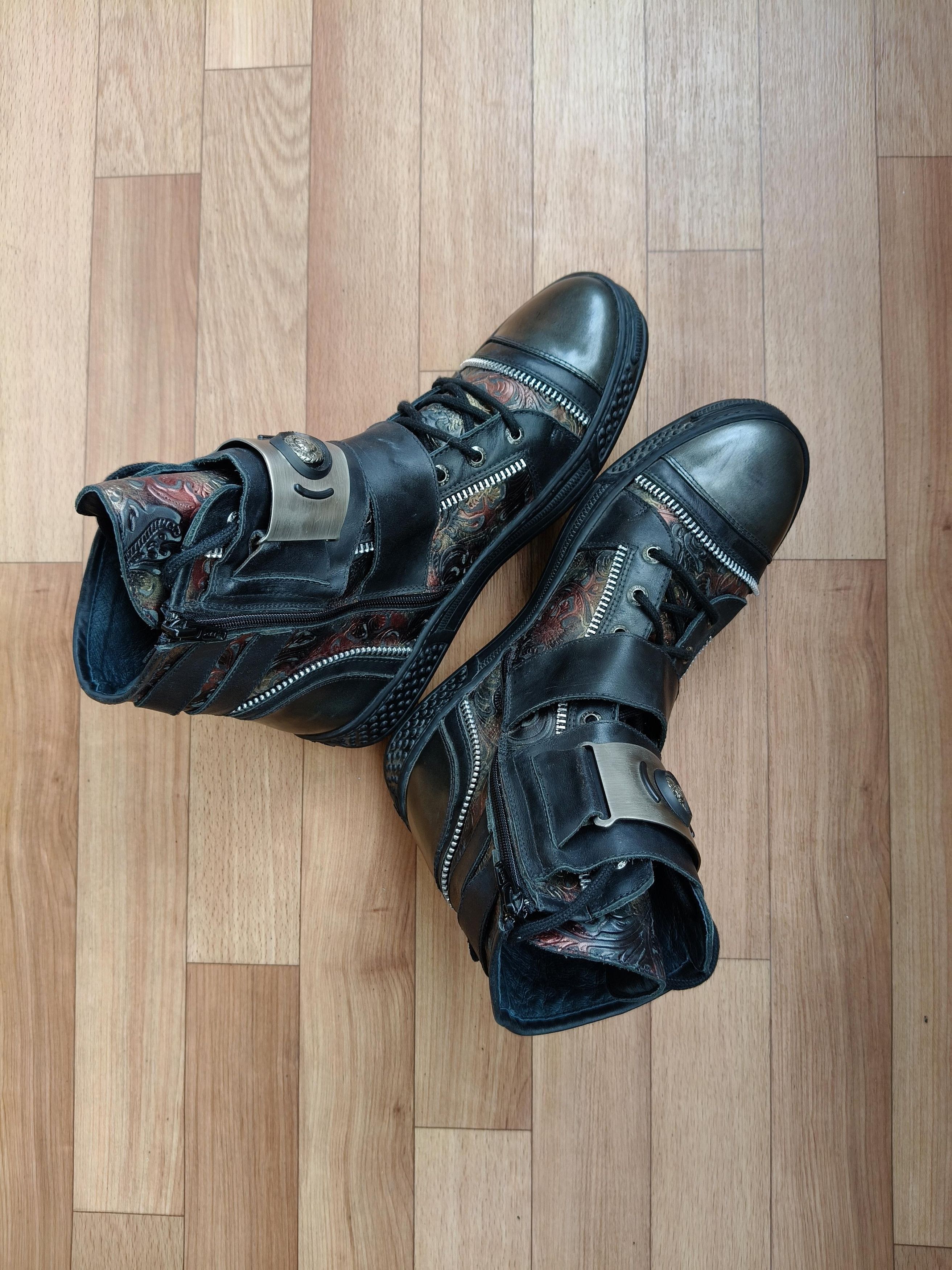 New Rock 🔥 New rock high top sneakers Size US 10 / EU 43 - 7 Thumbnail