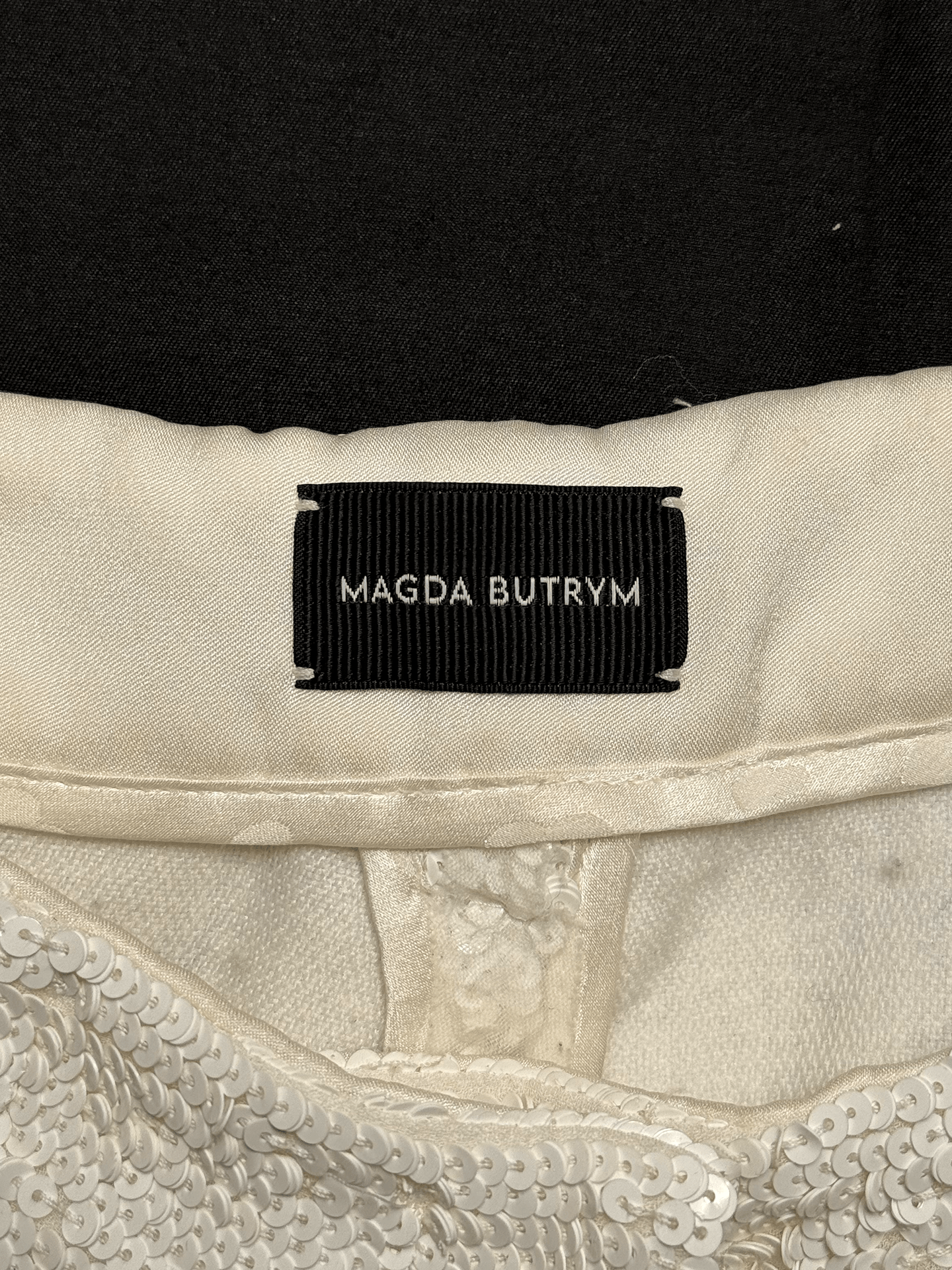 Magda Butrym Magda Butrym Wembley sequin-embellished pants Size 27" / US 4 / IT 40 - 4 Thumbnail