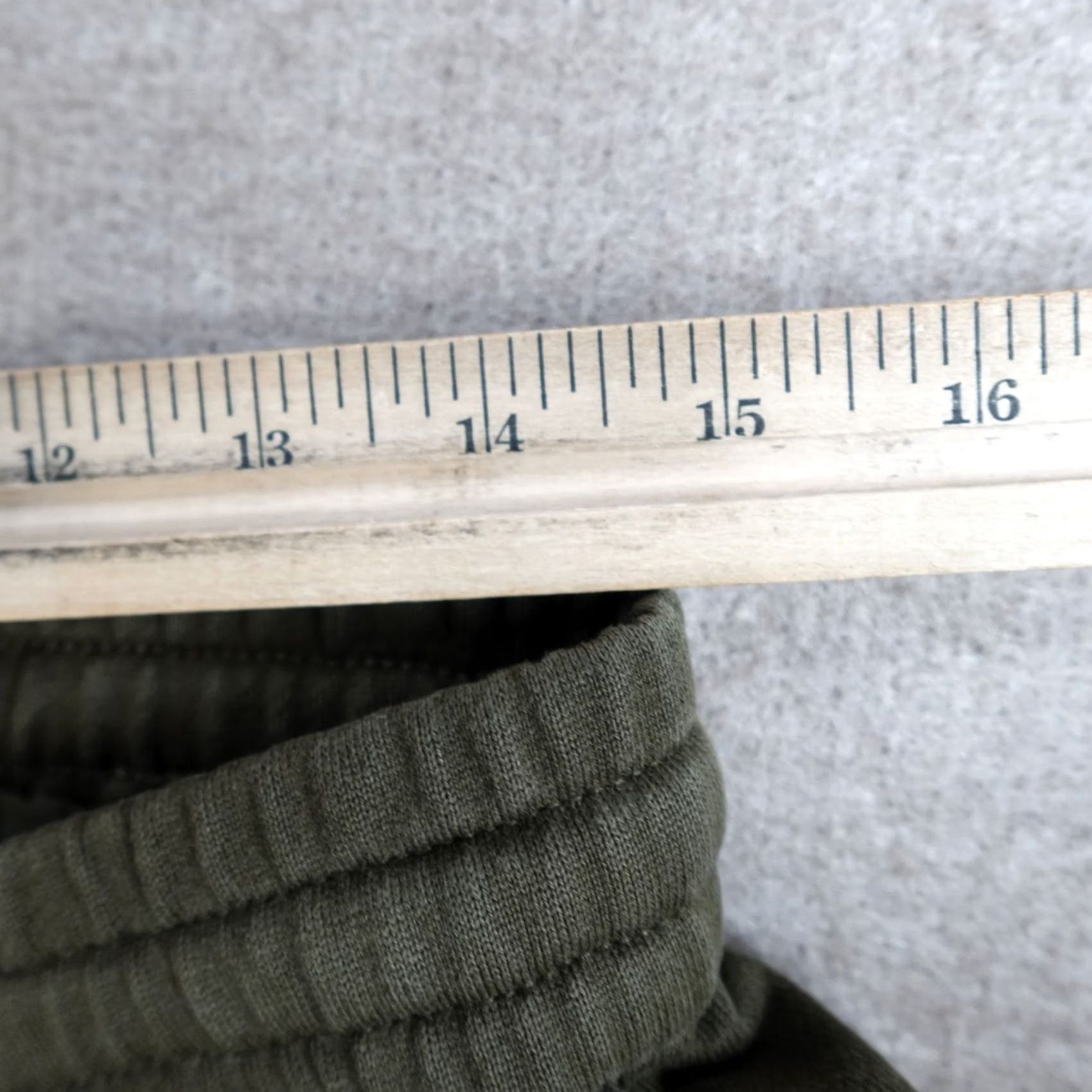 Vintage Spier & Mackay Mens Jogger Pants Medium Green Solid Cotton Drawstring Size US 31 - 5 Thumbnail