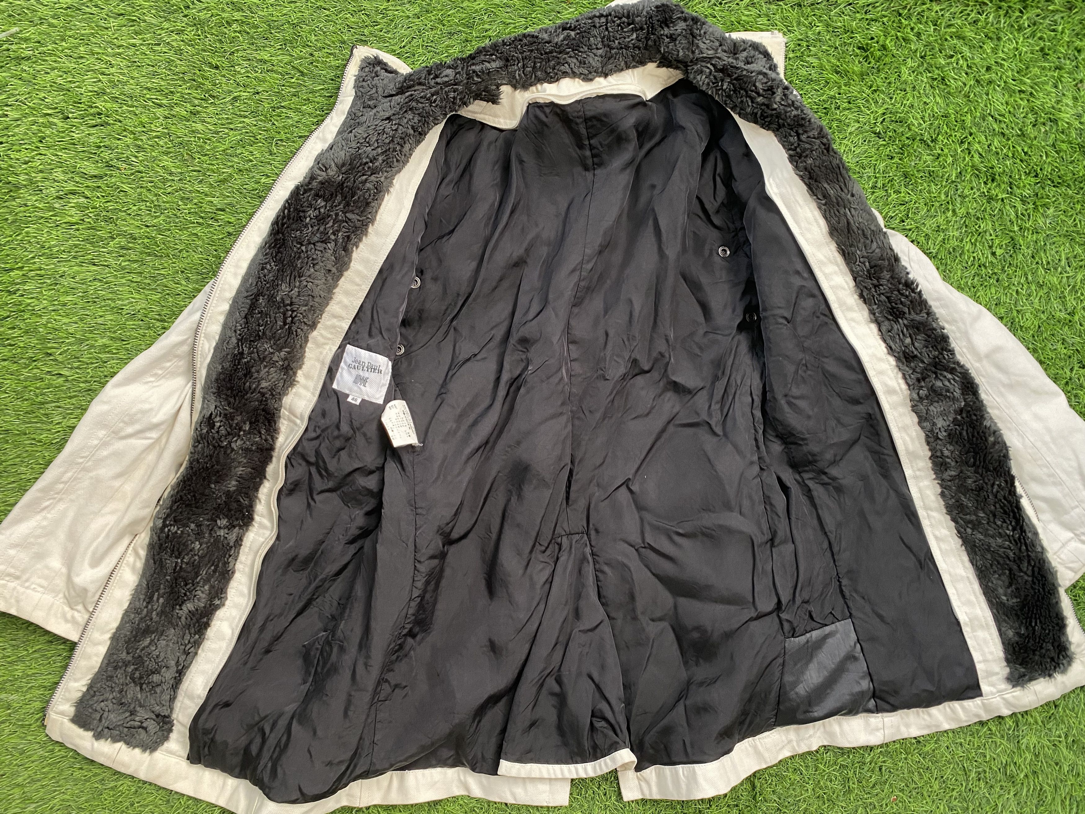 Jean Paul Gaultier Vintage Jean Paul Gaultier Fur Canvas Jacket Size US M / EU 48-50 / 2 - 3 Thumbnail