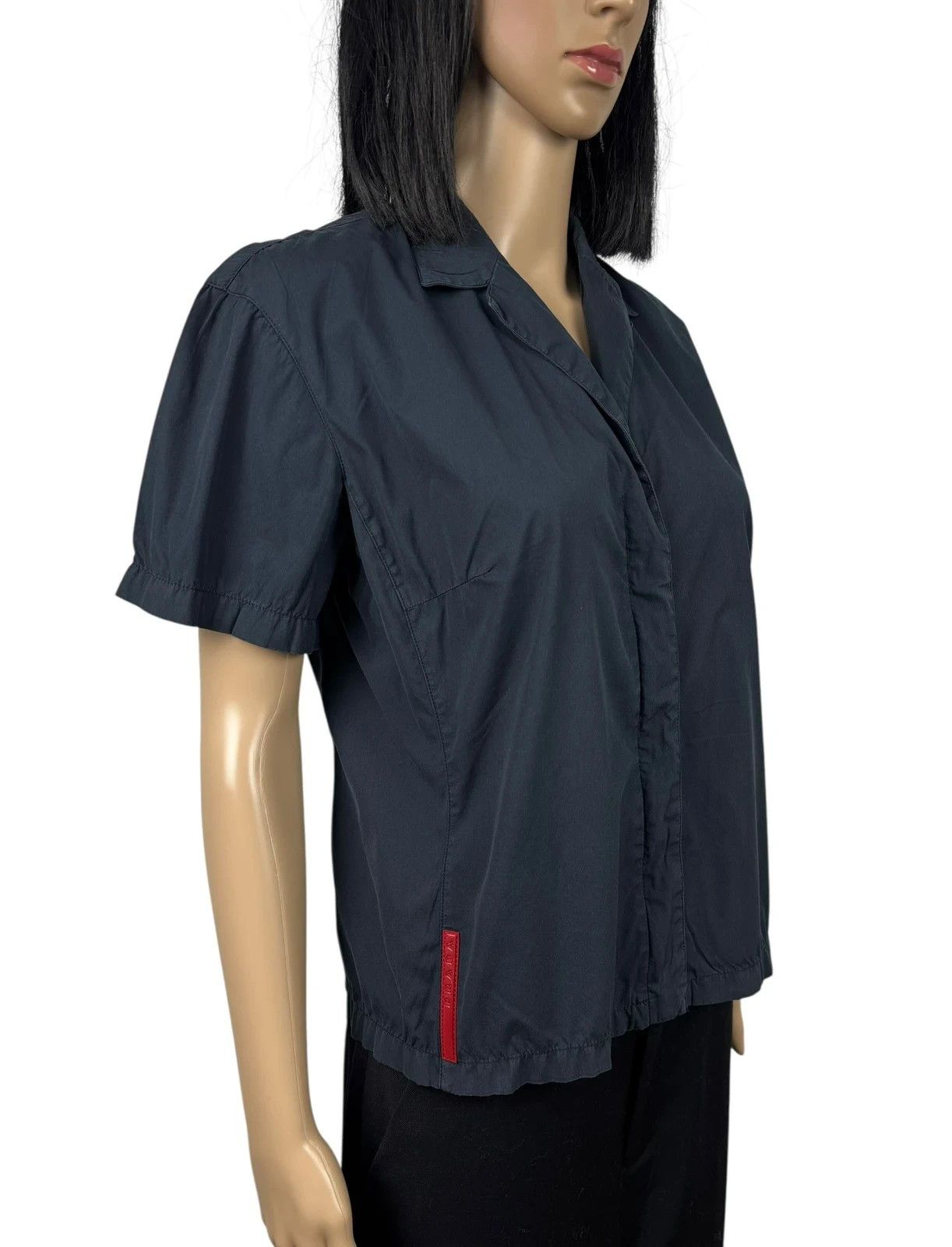 Prada Prada Vintage Zip Shirt Red Tab size M Size M / US 6-8 / IT 42-44 - 3 Thumbnail