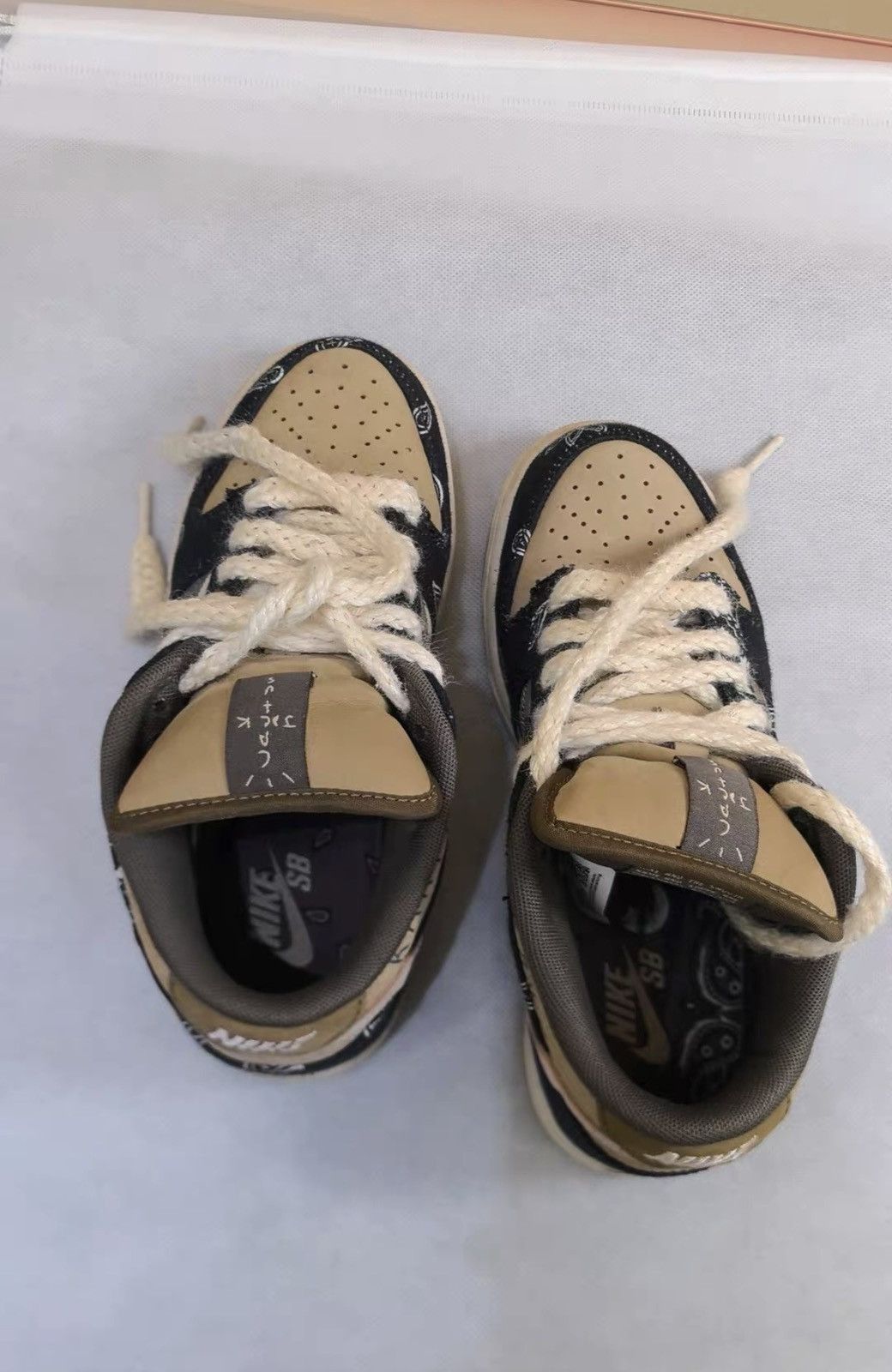 Nike Nike TS Dunk Paisley Sneakers J42 Size US 5 / IT 35 - 5 Thumbnail