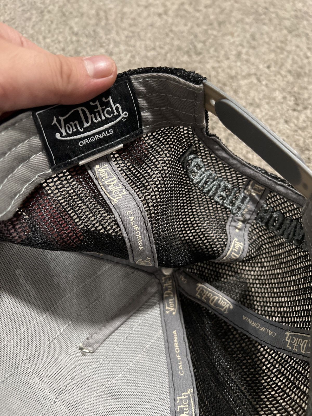 Von Dutch Von Dutch Kenneth Howard Trucker Hat Size ONE SIZE - 6 Thumbnail