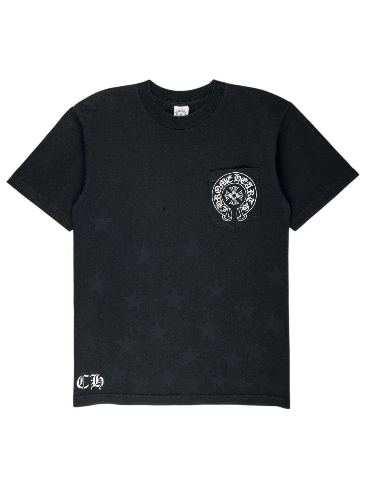 トップス CHROME HEARTS STAR PRINT TEE Chrome Hearts × Streetwear × Vintage Chrome Hearts Star Tshirt