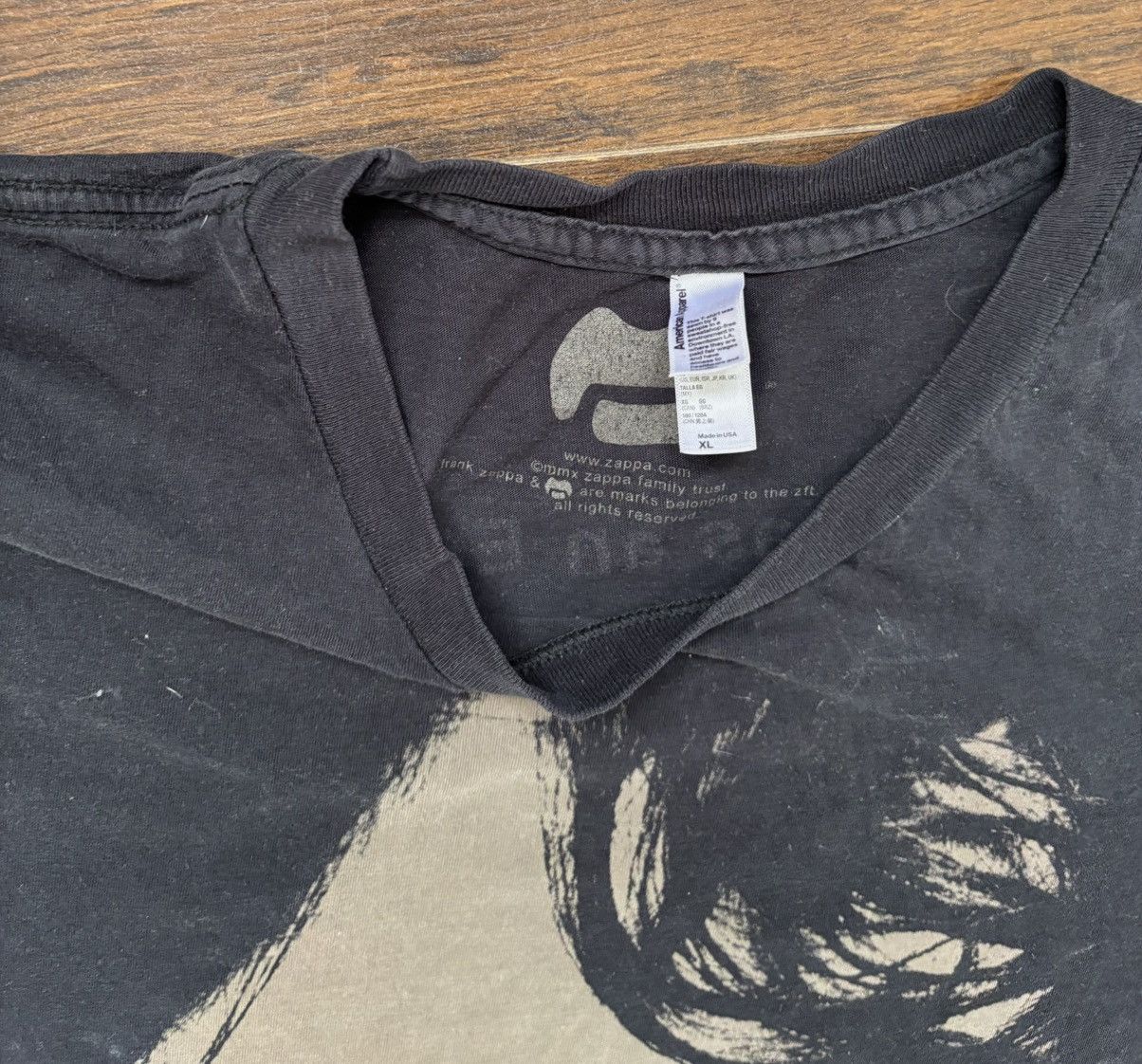 American Apparel × Band Tees Frank Zappa tee Size US XL / EU 56 / 4 - 3 Thumbnail