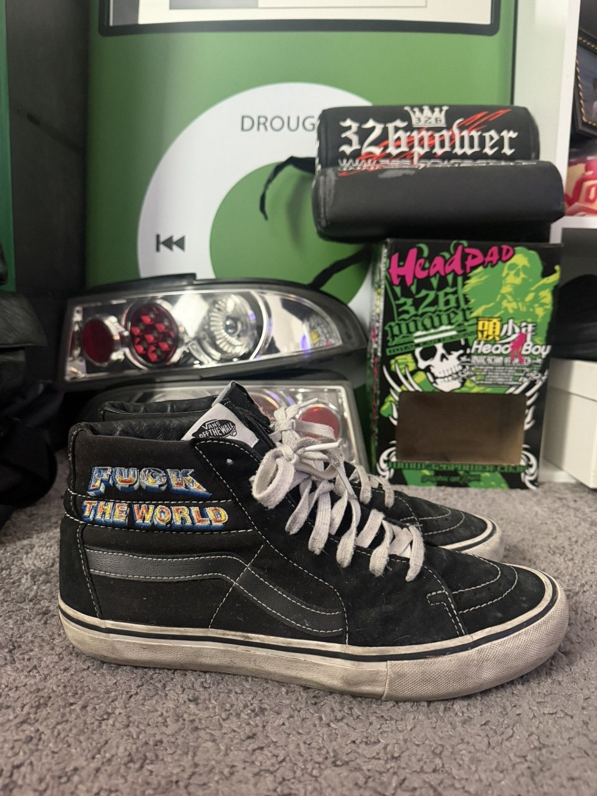 Supreme × Vans Supreme x vans "fuck the world" Size US 10.5 / EU 43-44 - 1 Thumbnail