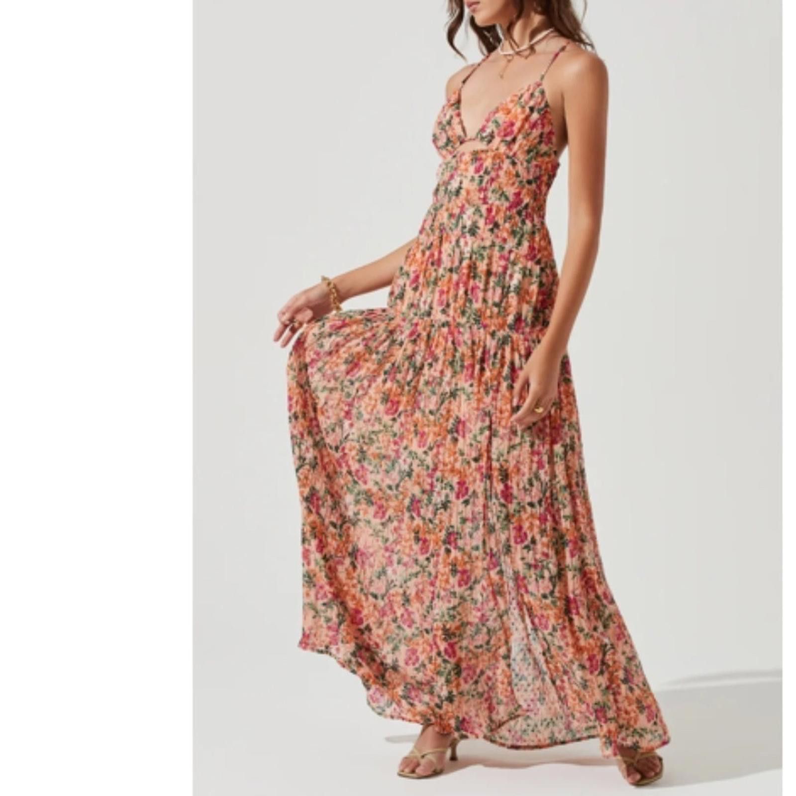 Lulus ANTHROPOLOGIE Romantic Elegant Sexy Flowy Wedding Maxi Size XS / US 0-2 / IT 36-38 - 5 Thumbnail