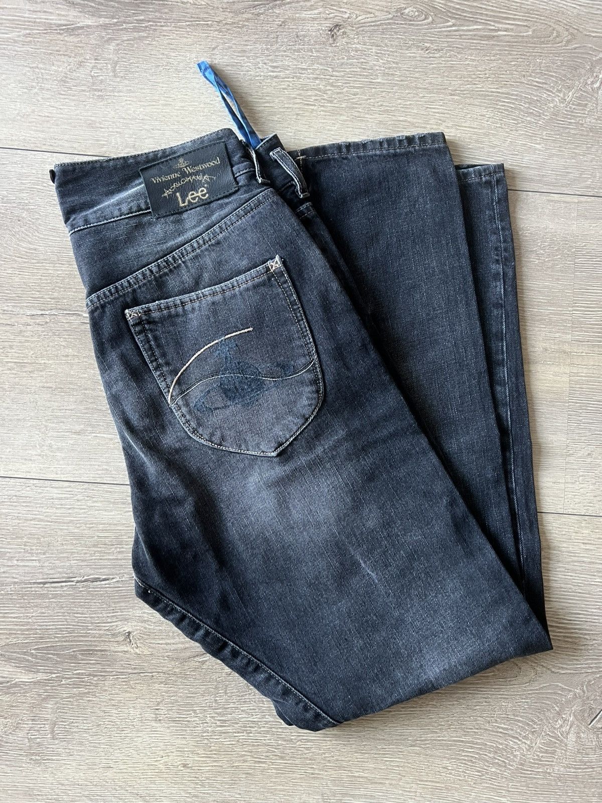 Lee × Vivienne Westwood Vivienne Westwood x Lee, Hiking Jeans Size 32" / US 10 / IT 46 - 1 Thumbnail