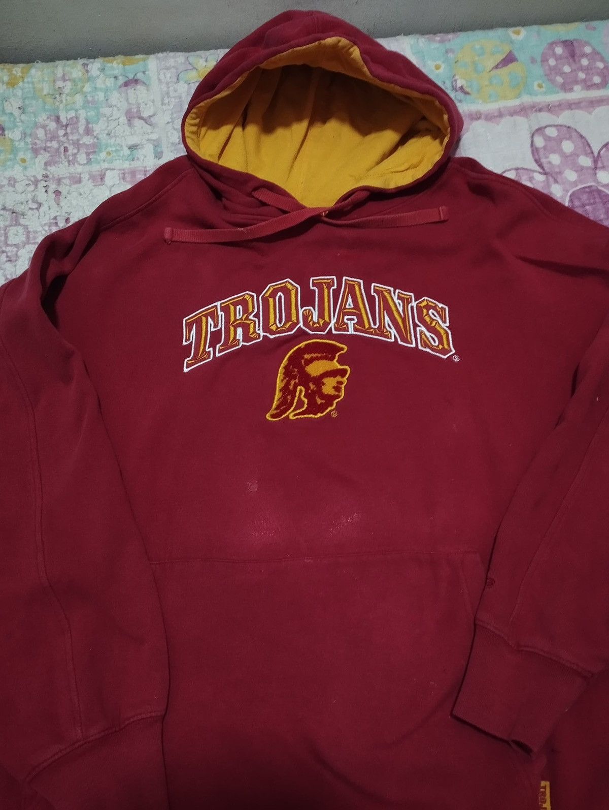 NCAA × Vintage Vintage USC Trojans Hoodie Size US XXL / EU 58 / 5 - 2 Thumbnail