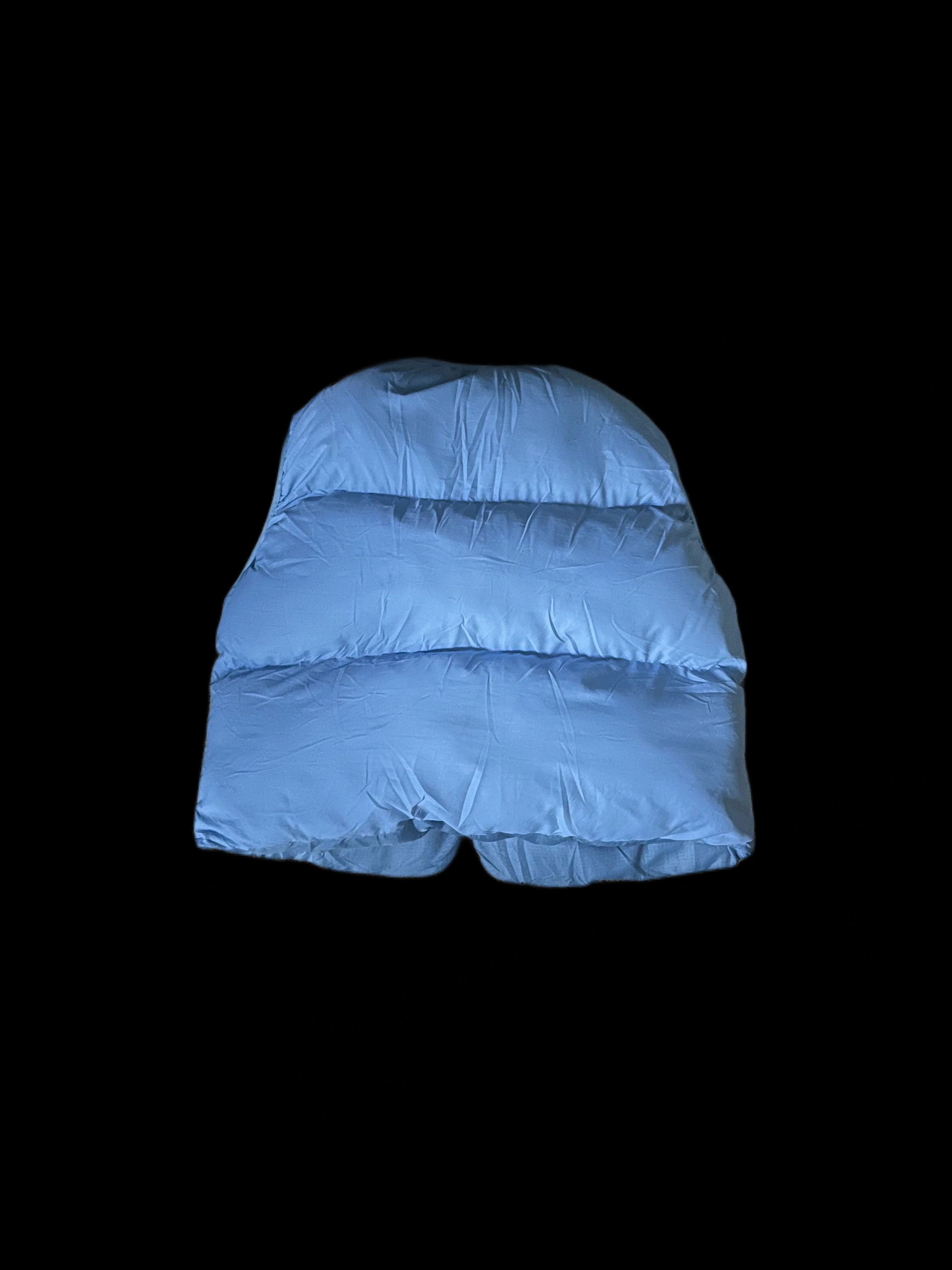 MNML Light Baby Blue Oversize Puffer Vest Size US S / EU 44-46 / 1 - 2 Thumbnail