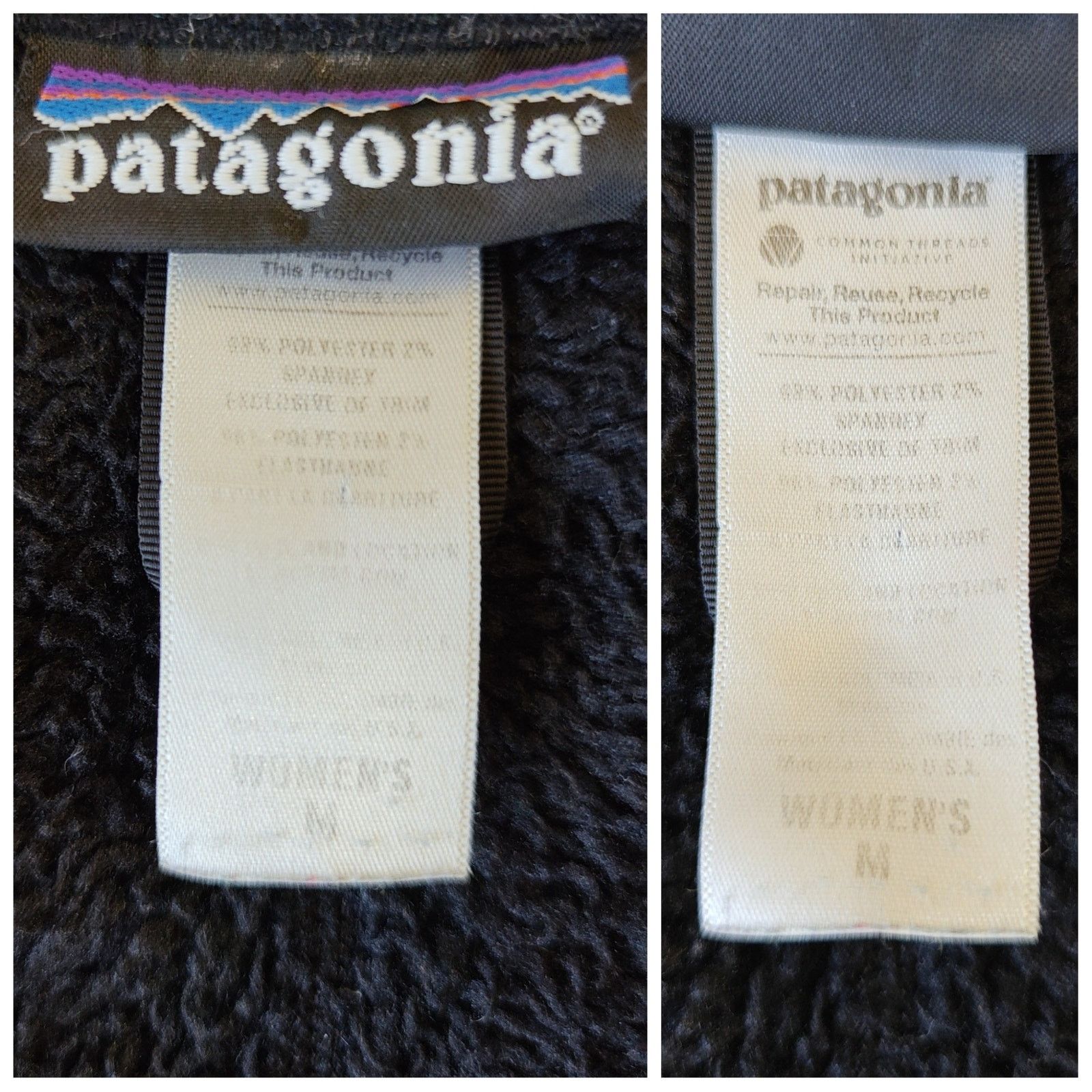 Patagonia W's Patagonia R series black fleece zip jacket sz M Size M / US 6-8 / IT 42-44 - 11 Thumbnail