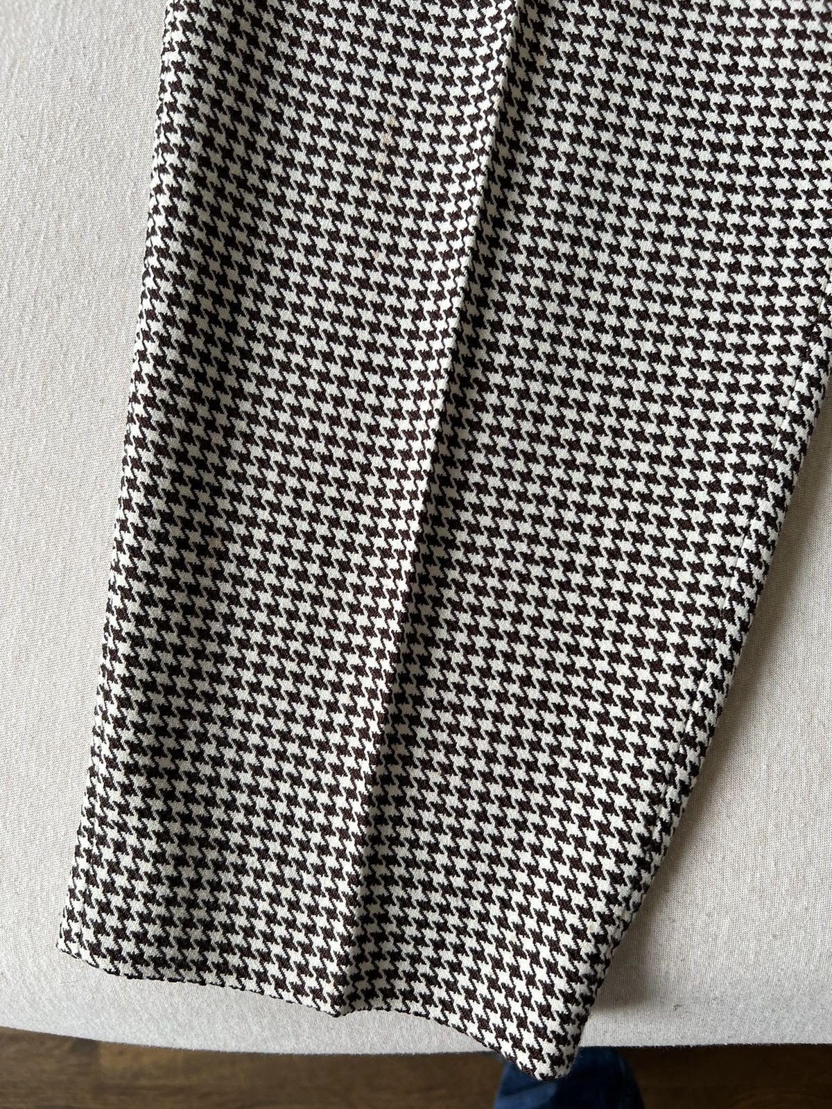 Asos Cool dark-brown houndstooth pants Size US 32 / EU 48 - 3 Thumbnail