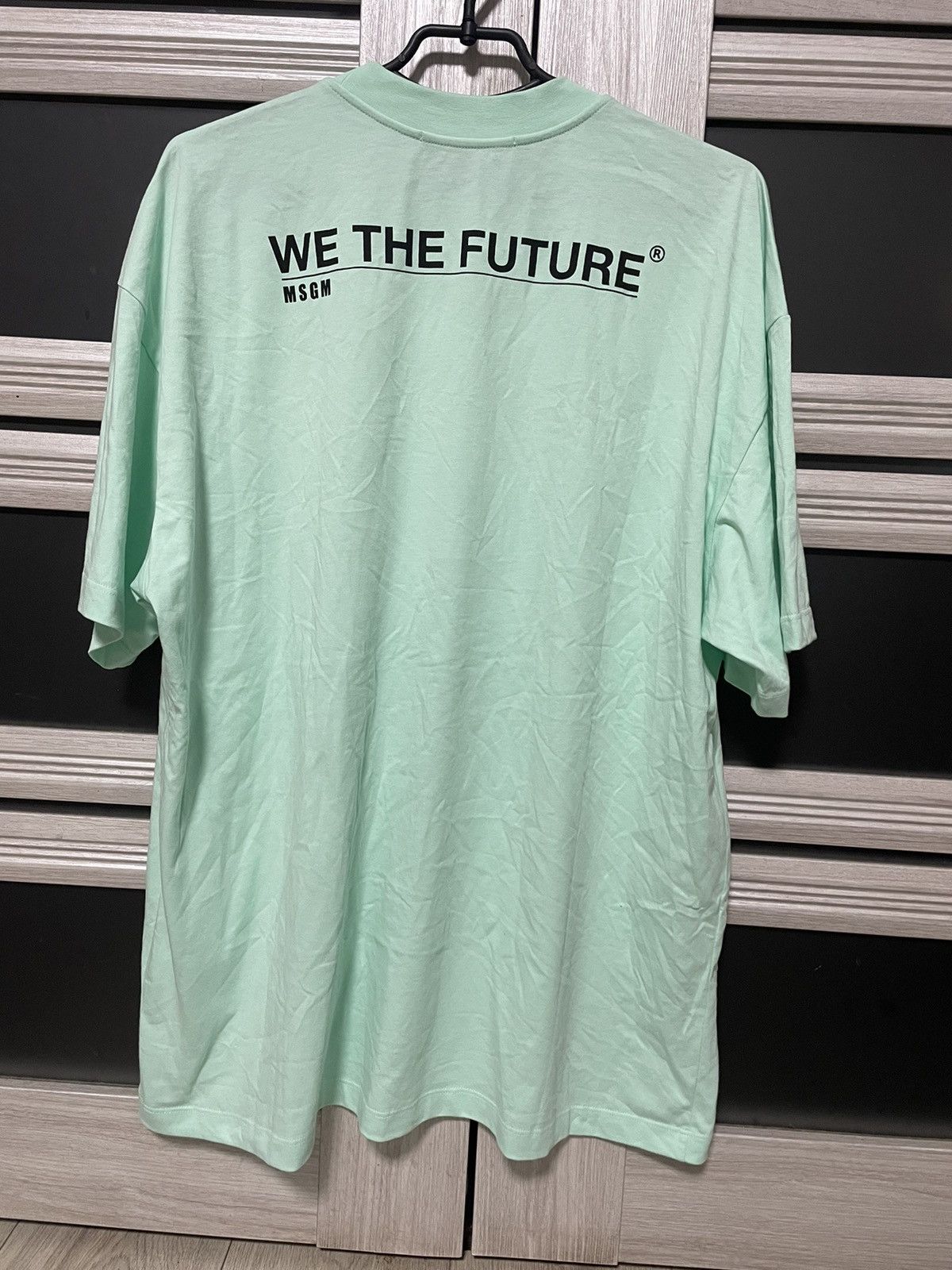 MSGM MSGM Fantastic Green Tee Earth Future T Shirt Eco Size US XL / EU 56 / 4 - 2 Thumbnail