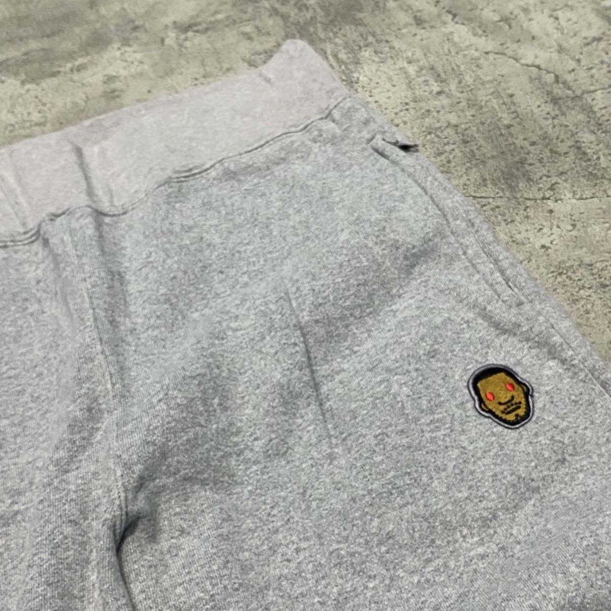 Bape × Kid Cudi Bape X Kid Cudi Grey Moon Man Joggers Size US 32 / EU 48 - 4 Thumbnail