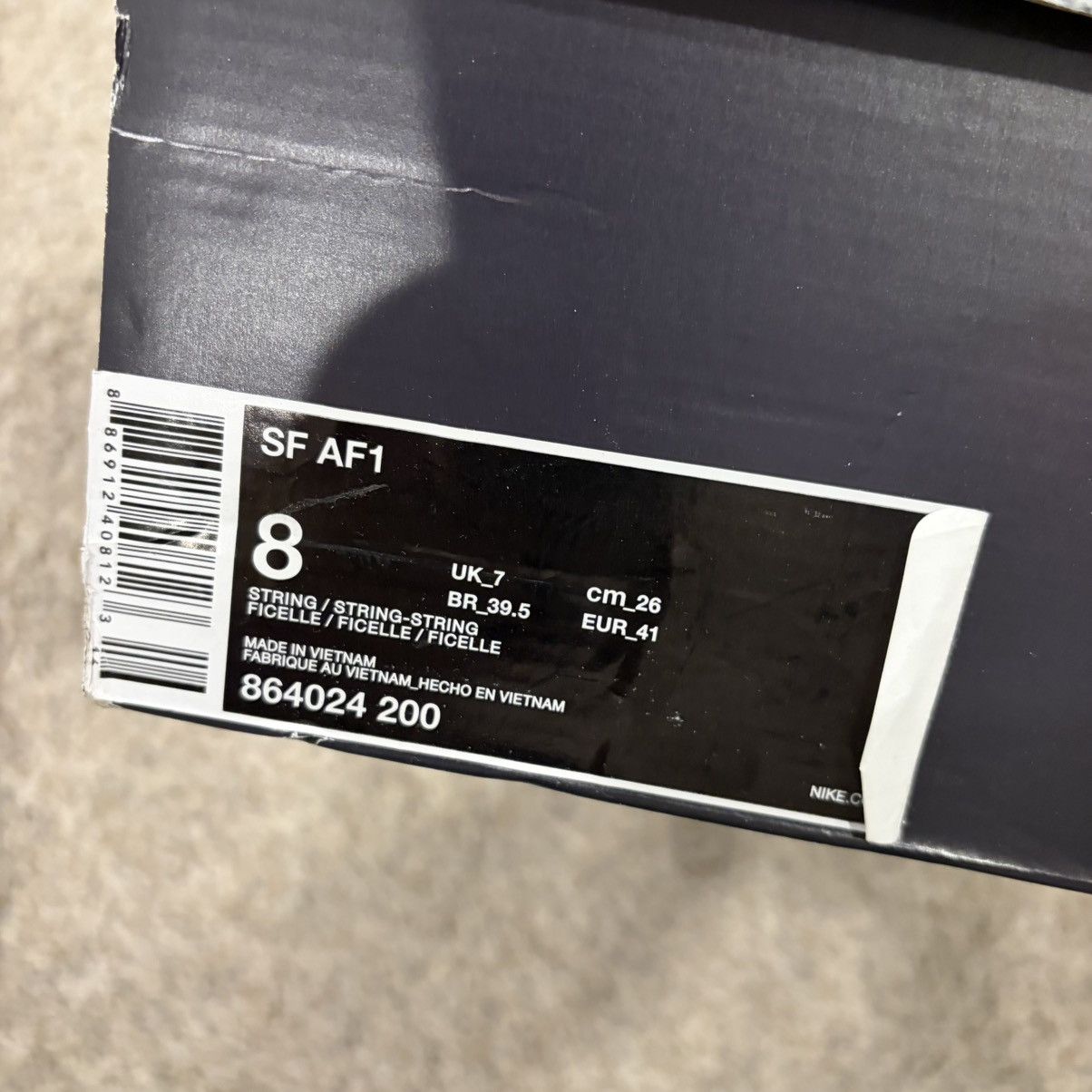 Nike Nike SF Air Force 1 Sneakers Boots Size US 8 / EU 41 - 9 Thumbnail