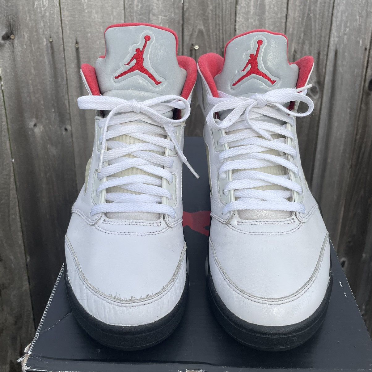 Jordan Brand × Nike Nike air Jordan 5 Fire Red size 9.5 2020 Size US 9.5 / EU 42-43 - 2 Thumbnail