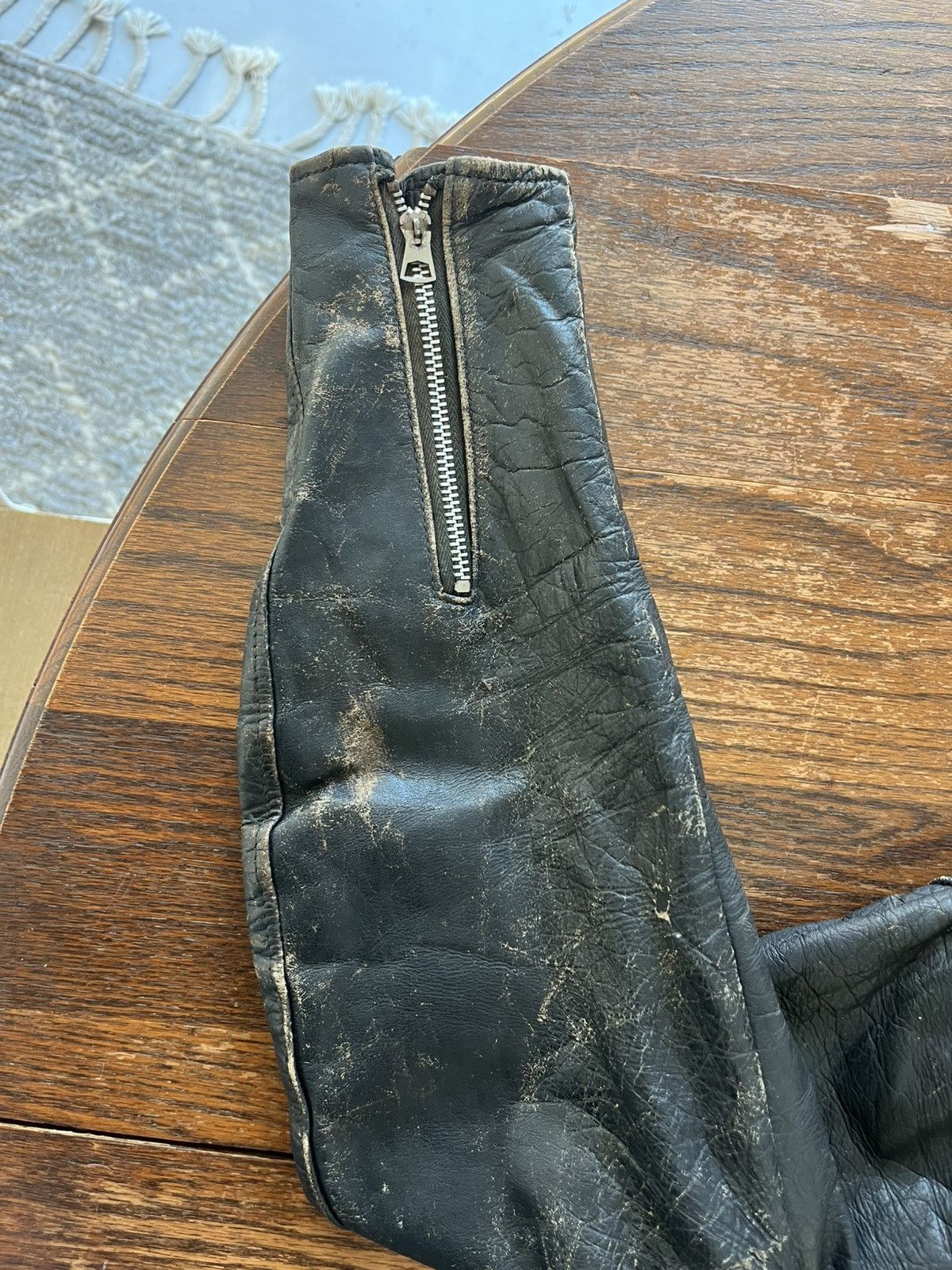 Schott Vintage 1960s Schott Perfect Steerhide Cafe Racer medium 40 Size US M / EU 48-50 / 2 - 11 Thumbnail