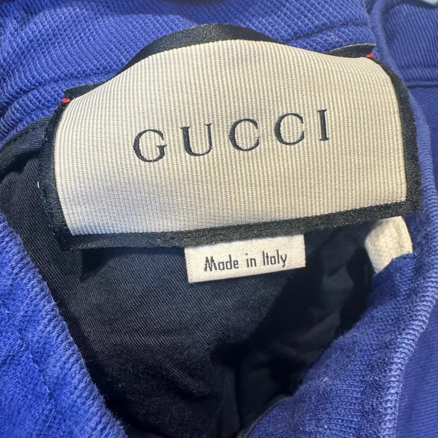 Gucci GUCCI deep blue logo-stripe pants 46 98 New Size US 30 / EU 46 - 5 Thumbnail