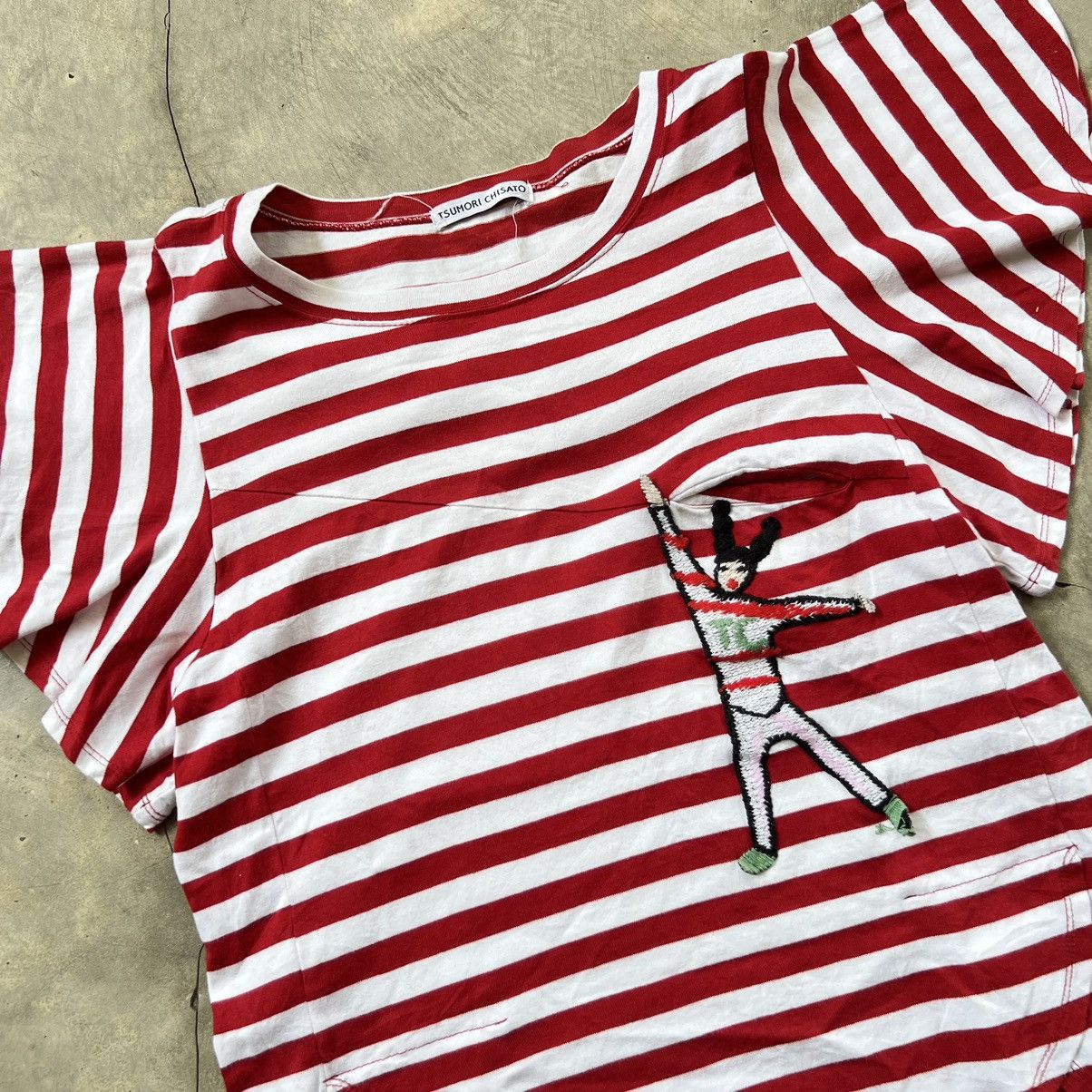 Issey Miyake 2000s Tsumori Chisato by Issey Miyake Stripe Shirt Size M / US 6-8 / IT 42-44 - 2 Thumbnail
