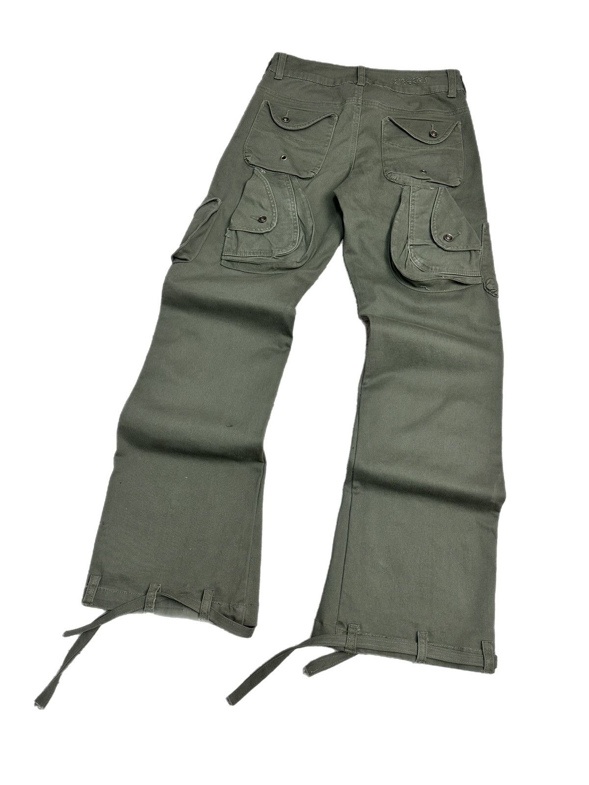 20471120 LGB Baggy GOA Flare Military Style Cargo Pants Tornado Mart Size US 32 / EU 48 - 13 Thumbnail