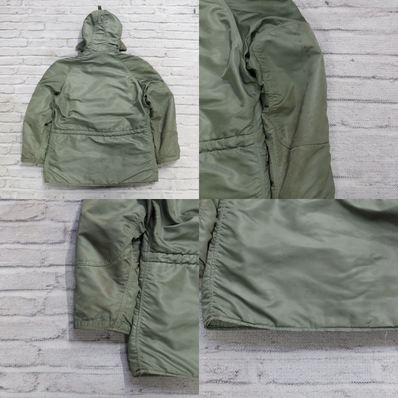 Vintage Vintage 60s USAF US Air Force N-3B Parka Flight Jacket Men M Green Jacket Size US M / EU 48-50 / 2 - 9 Thumbnail