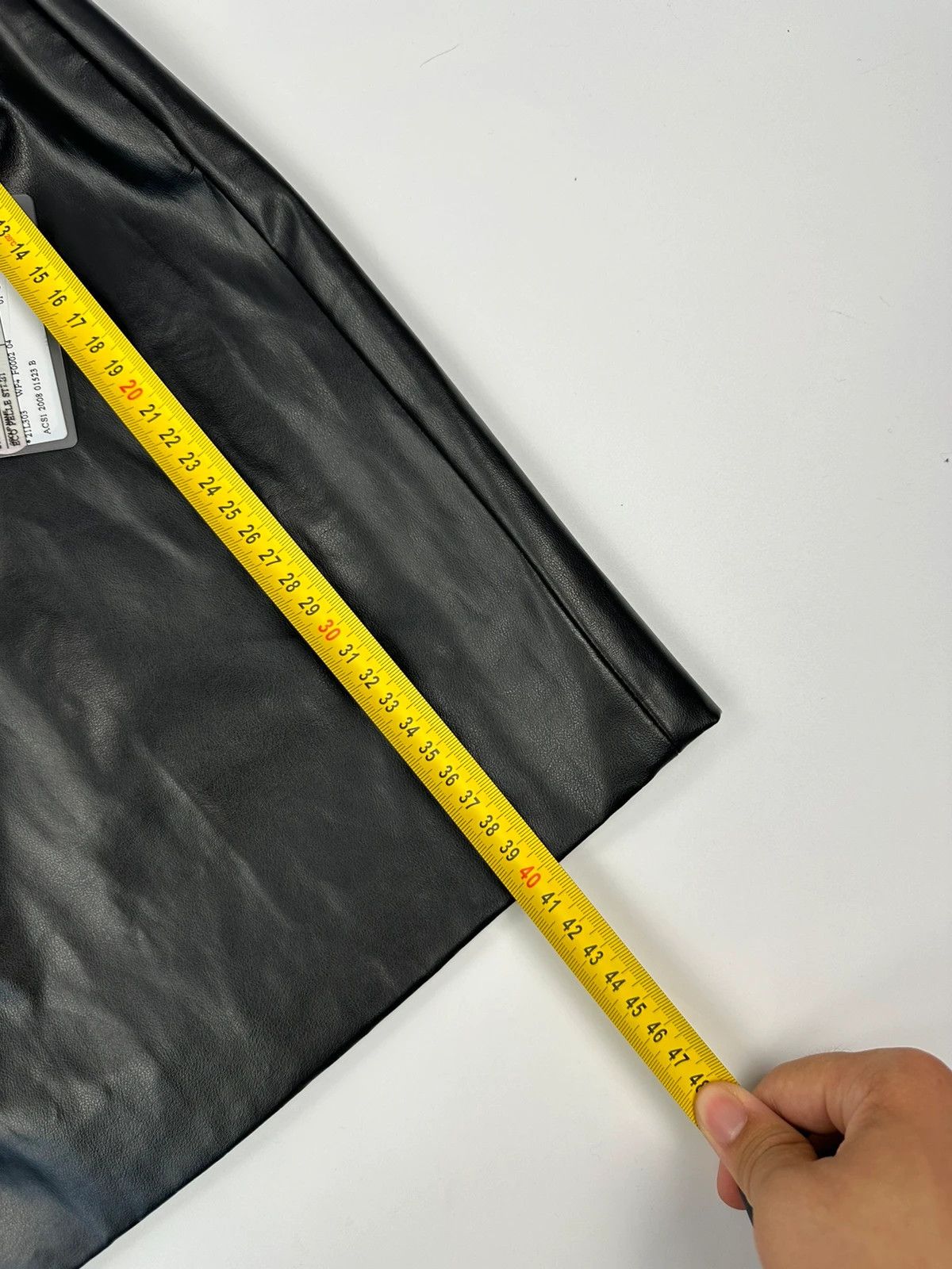 Prada Prada Sport SS2008 Black Shiny Belt Skirt Size 38" / US 16 / IT 52 - 8 Thumbnail