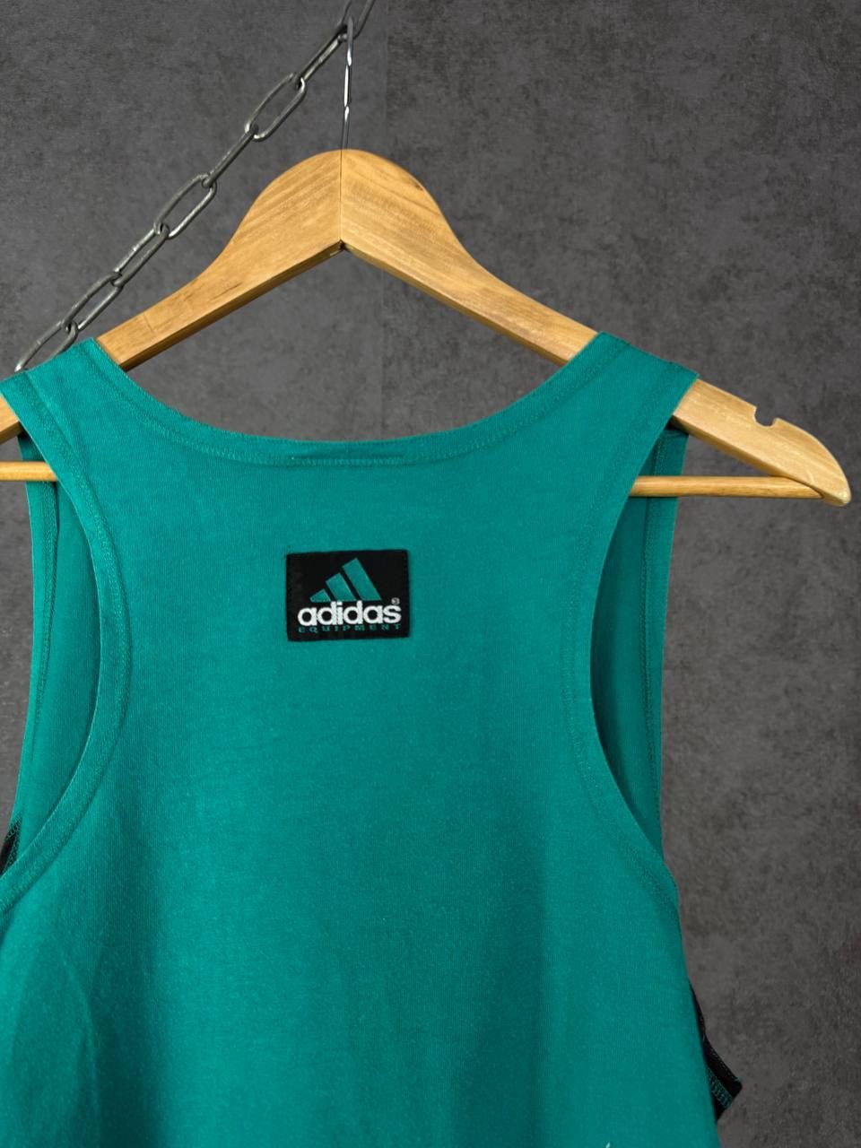 Adidas Adidas Equipment vintage center logo tank top Size US XL / EU 56 / 4 - 7 Thumbnail