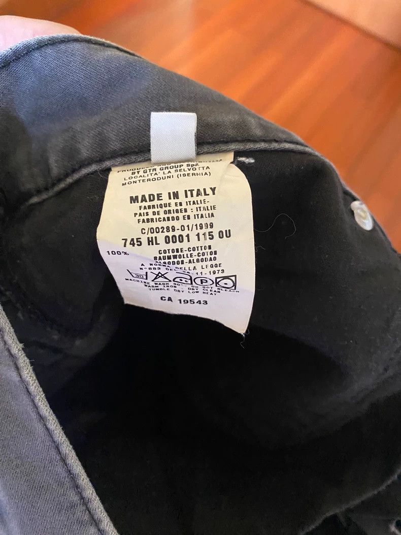 Helmut Lang HELMUT LANG size30 Gray water-washed jeans Size US 30 / EU 46 - 4 Thumbnail