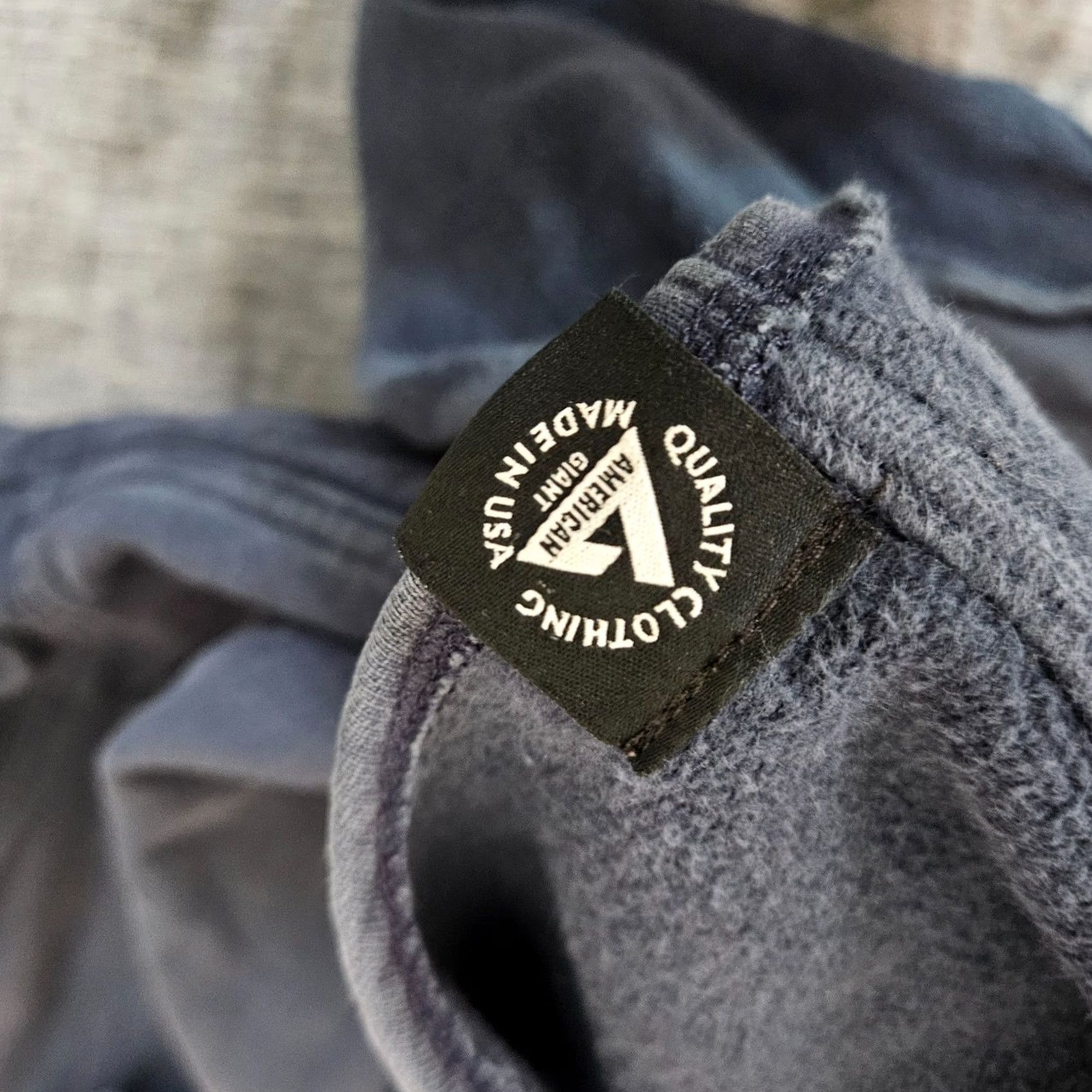 Vintage American Giant Shirt Jacket Men L Blue Cotton USA Made Buttoned Workwear Jacket Size US L / EU 52-54 / 3 - 7 Thumbnail