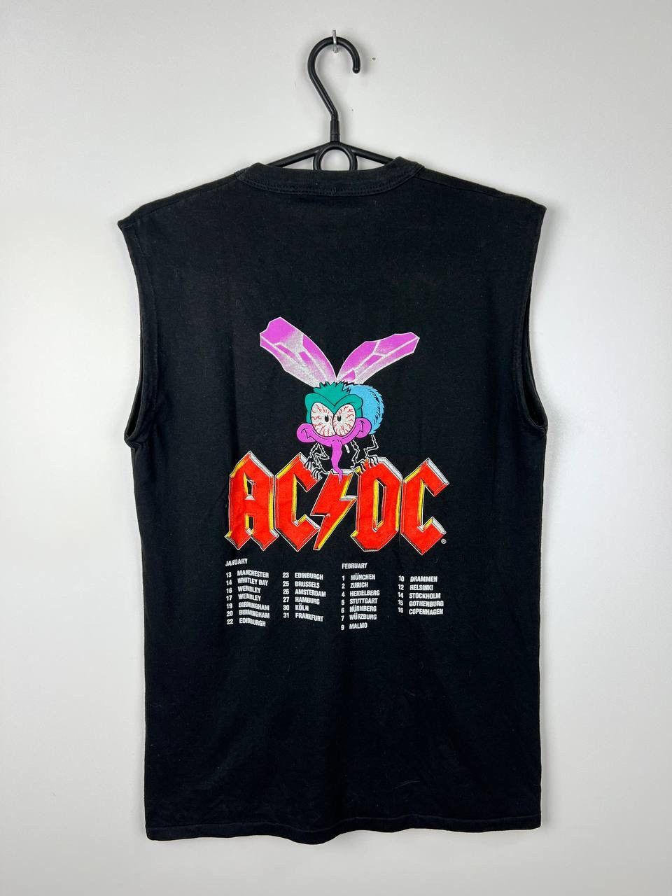 AC/DC × Vintage AC/DC Fly On The Wall 90s band t-shirts size M Size US M / EU 48-50 / 2 - 2 Thumbnail