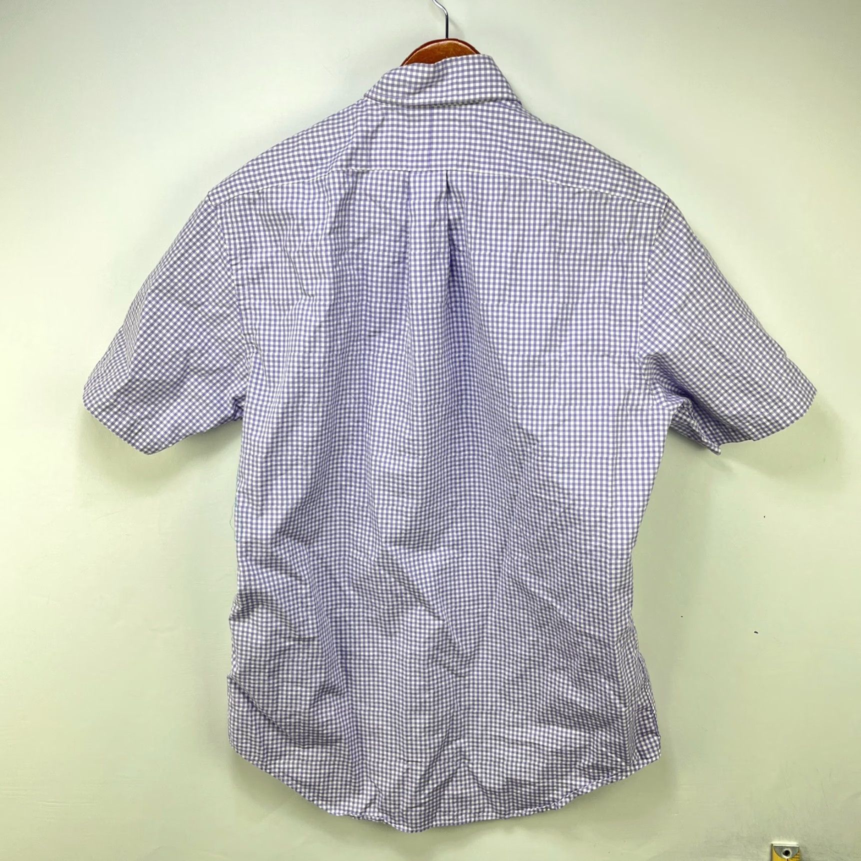 Polo Ralph Lauren VINTAGE Polo Ralph Lauren Shirt Short Sleeve Button-Up Small Purple Mens S Size US S / EU 44-46 / 1 - 7 Thumbnail