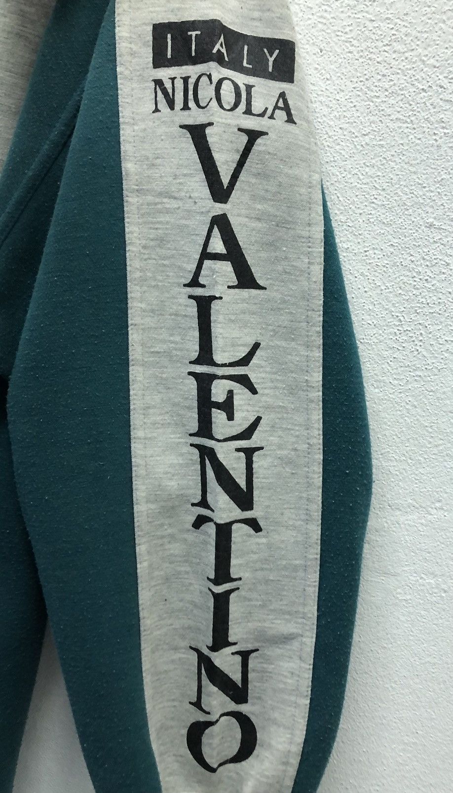 Other Nicola Valentino Italy Retro Colorblock Sweatshirt Size US L / EU 52-54 / 3 - 7 Thumbnail