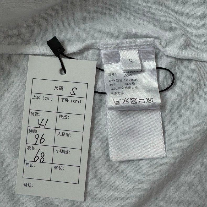 Givenchy Givenchy White Double Logo Short Sleeve 2505-Nextarrow Size US S / EU 44-46 / 1 - 4 Thumbnail
