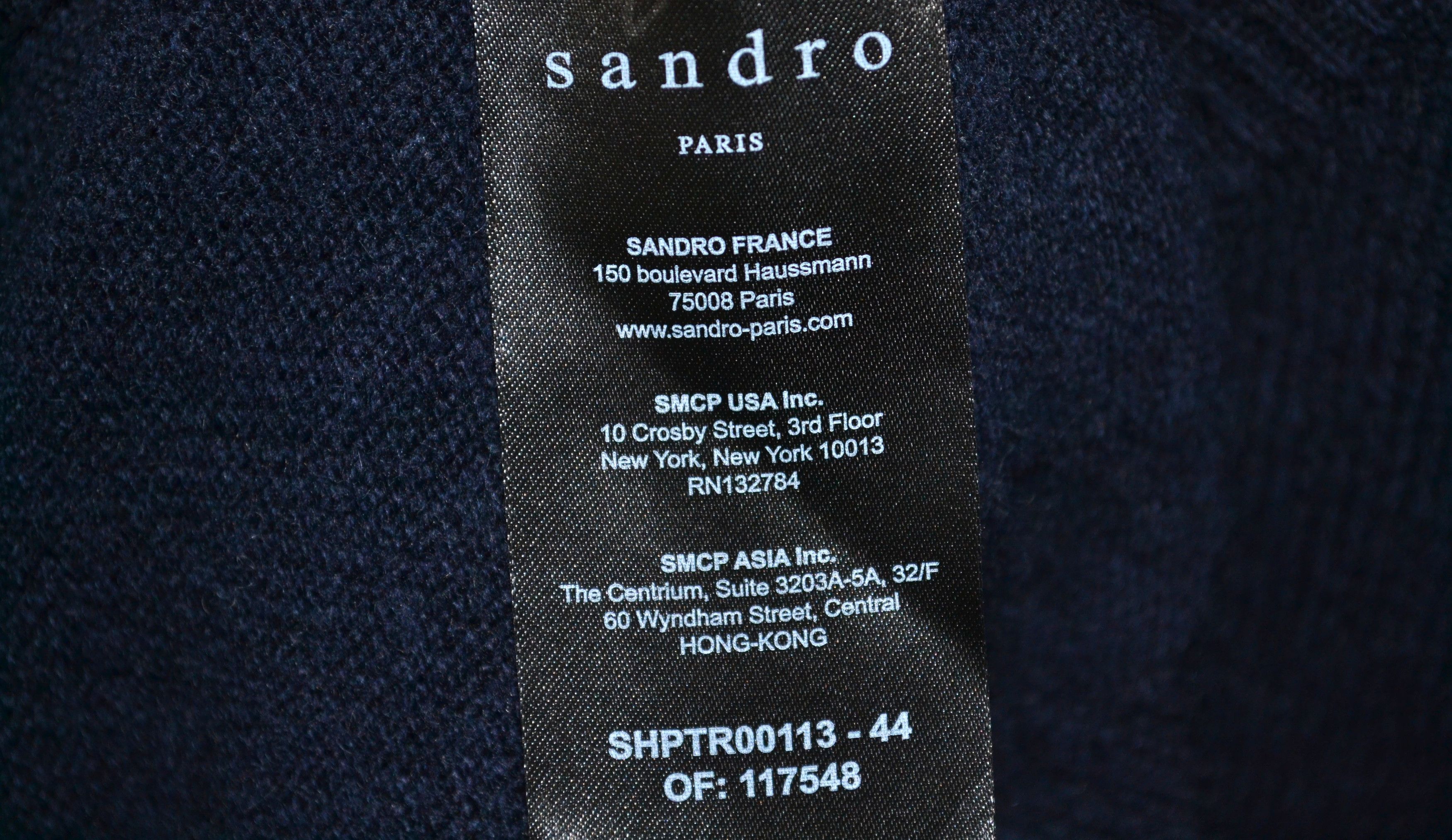 Sandro Sandro Peace Wool Sweater Size US S / EU 44-46 / 1 - 7 Thumbnail