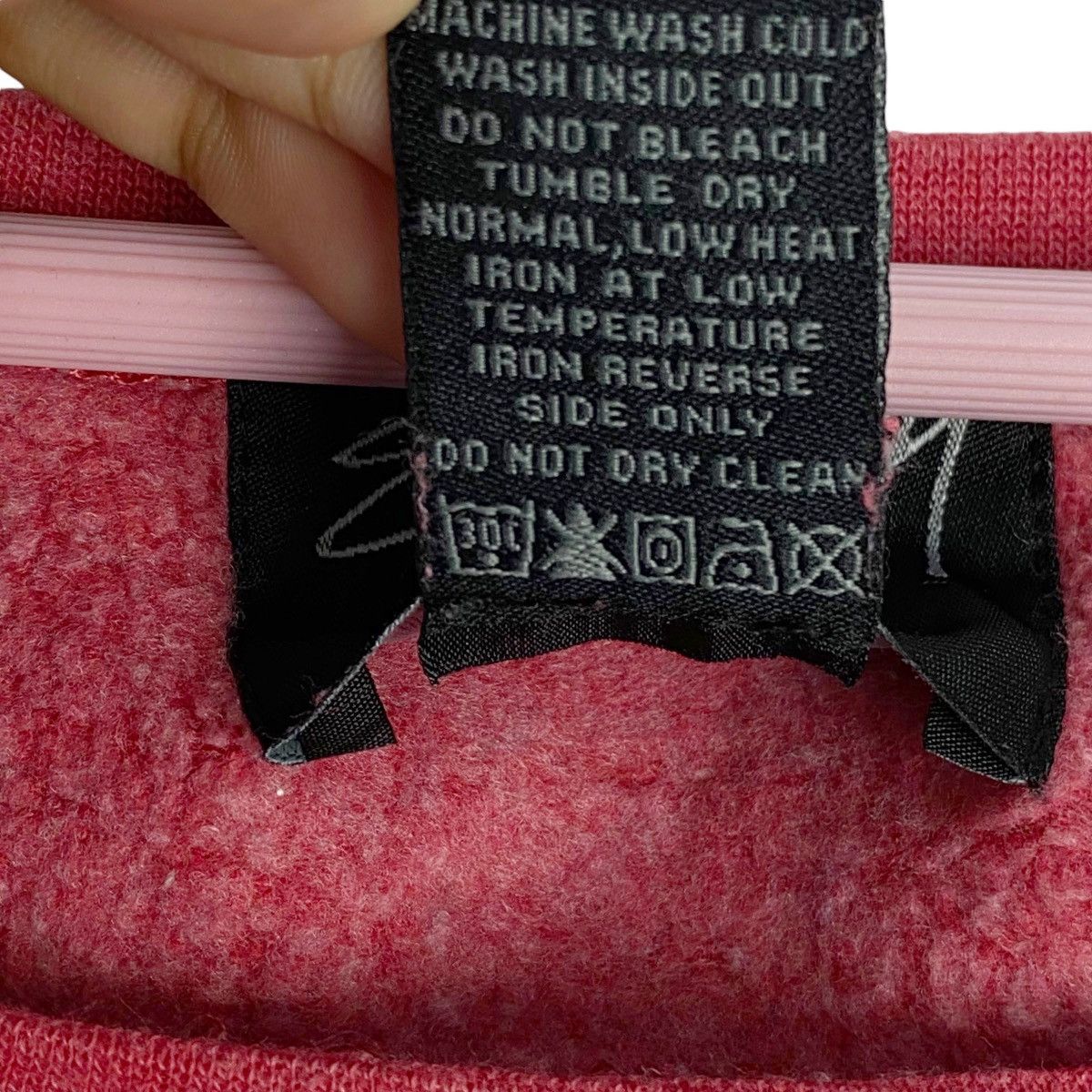 Stussy × Vintage Vintage Stussy Printed Crewneck Sweatshirt Red Size US S / EU 44-46 / 1 - 6 Thumbnail