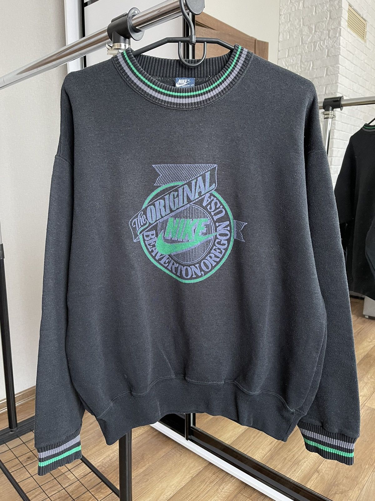 Other Nike Oregon Vintage Sweatshirt Crewneck 80s Big Logo Size US L / EU 52-54 / 3 - 1 Thumbnail