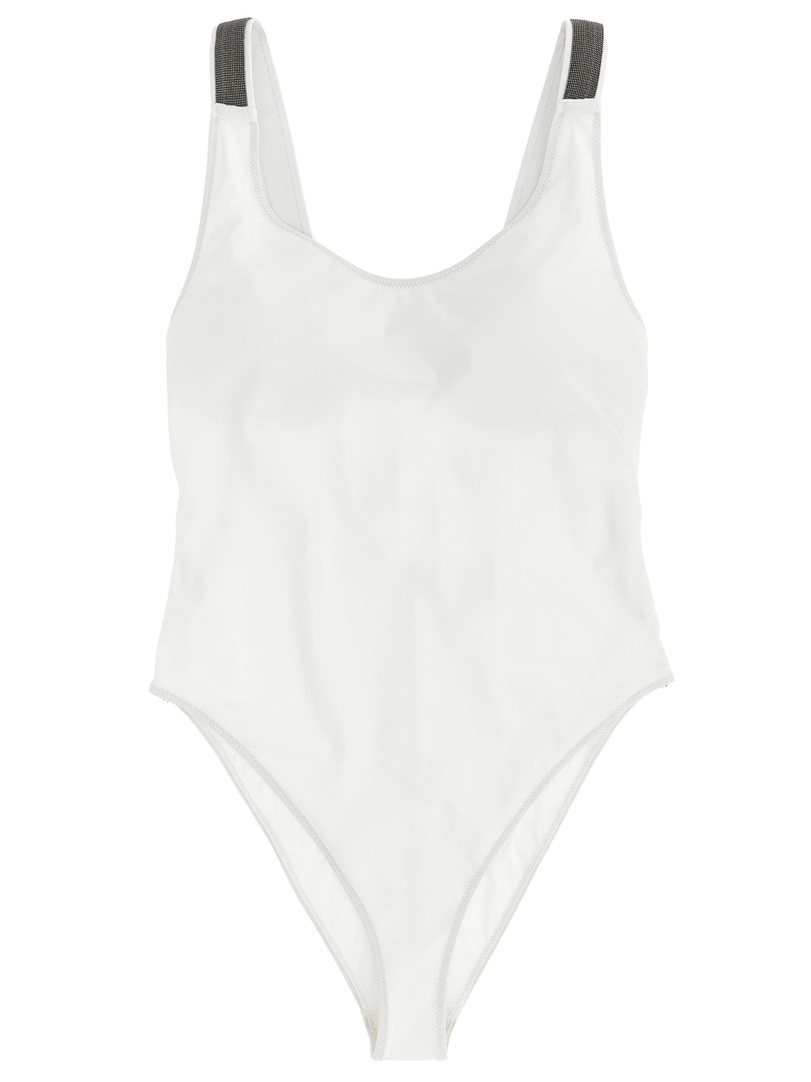 Brunello Cucinelli 'Precious Details' one-piece swimsuit Size XS / US 0-2 / IT 36-38 - 1 Thumbnail