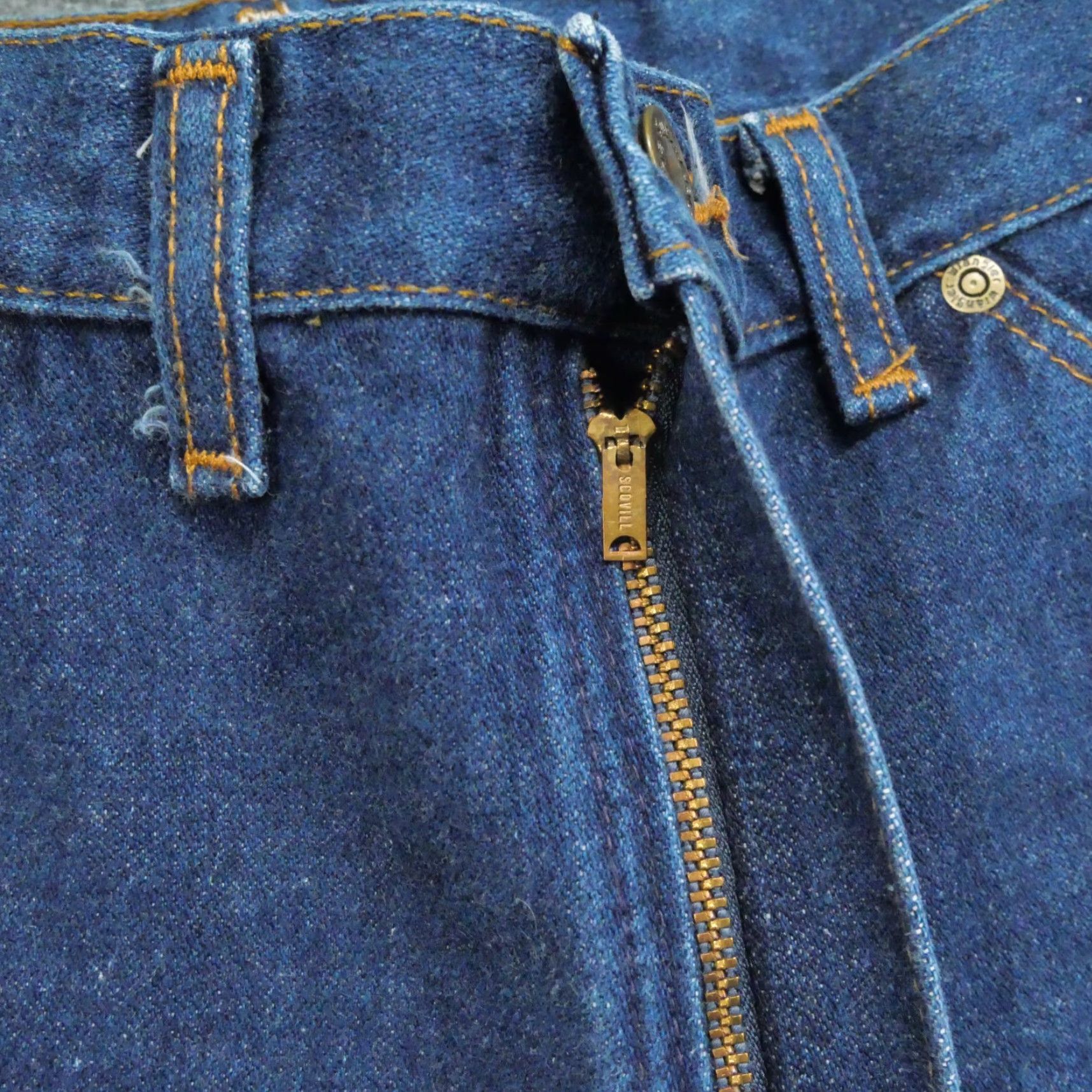 Wrangler VINTAGE Wrangler Jeans Womens 12 28x29 Blue Denim Pants Western 70s Size 28" / US 6 / IT 42 - 5 Thumbnail