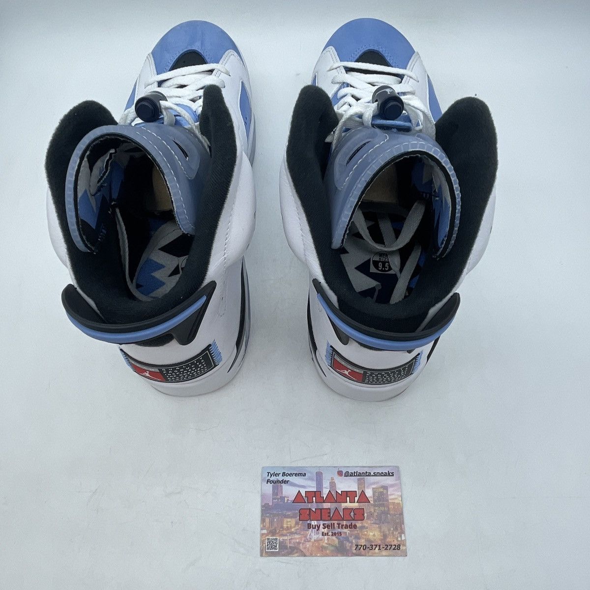 Jordan Brand Air Jordan 6 UNC home Size US 9.5 / EU 42-43 - 6 Thumbnail
