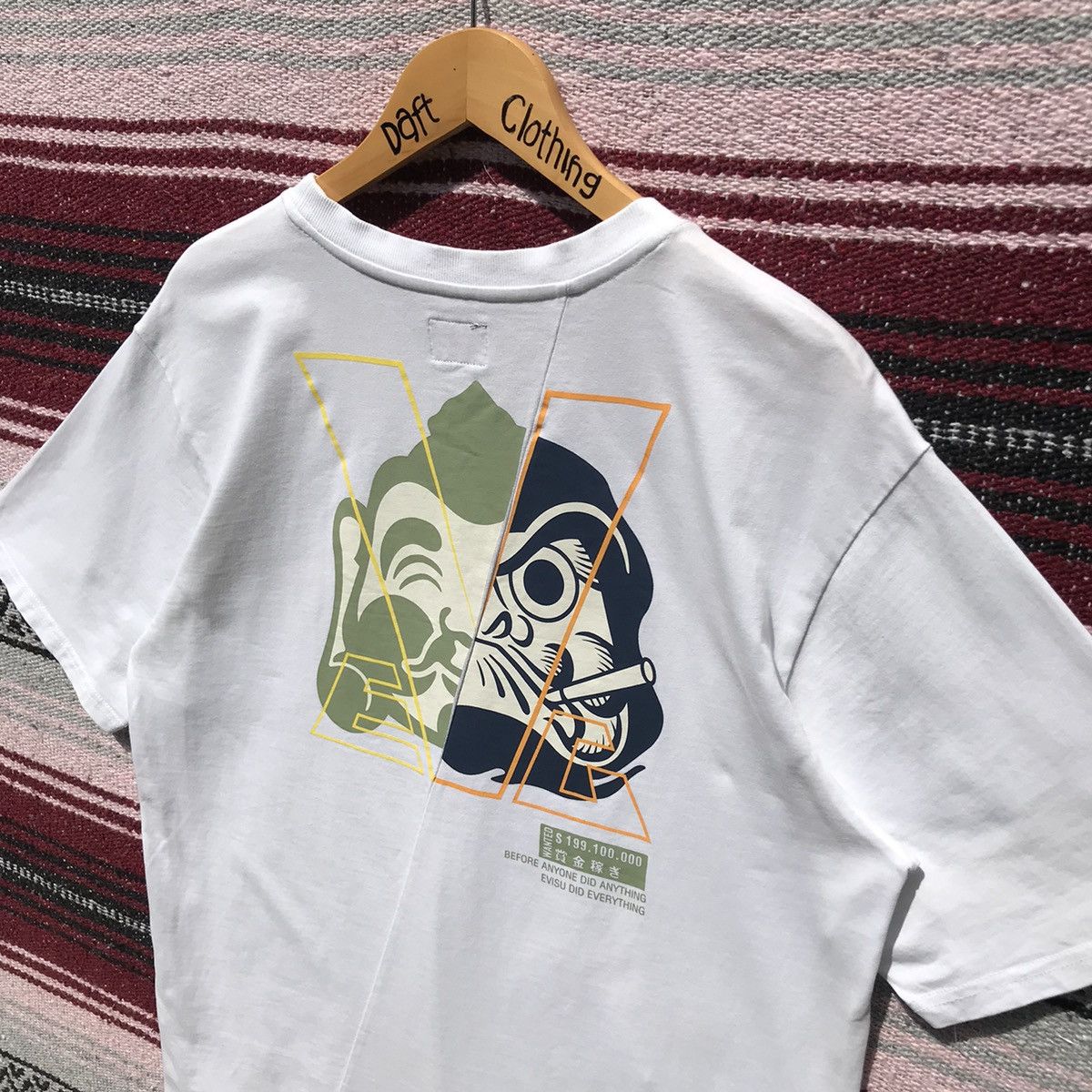 Evisu 💥Hot Item💥Evisu Daruma Shirt Evisu Japanese Brand Size US L / EU 52-54 / 3 - 8 Thumbnail