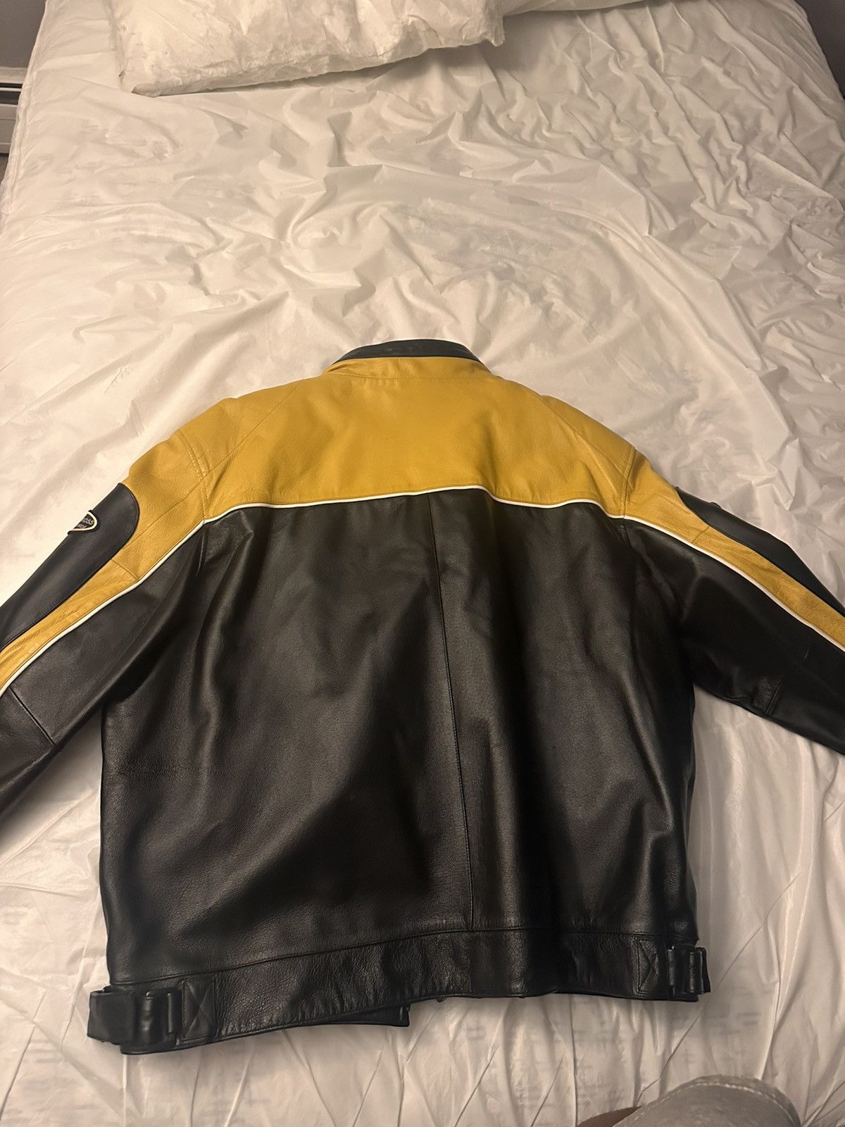 Other Rare black and yellow bomber jacket 2000s 90s style Size US XL / EU 56 / 4 - 6 Thumbnail
