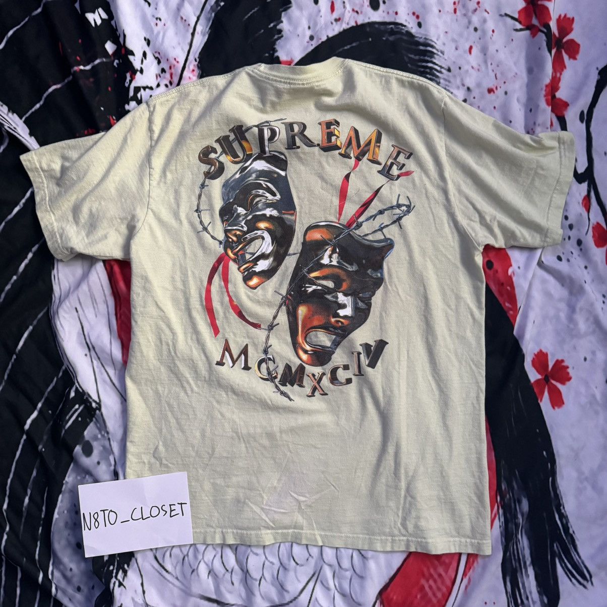Supreme Supreme Laugh Now Tee Size US M / EU 48-50 / 2 - 2 Thumbnail