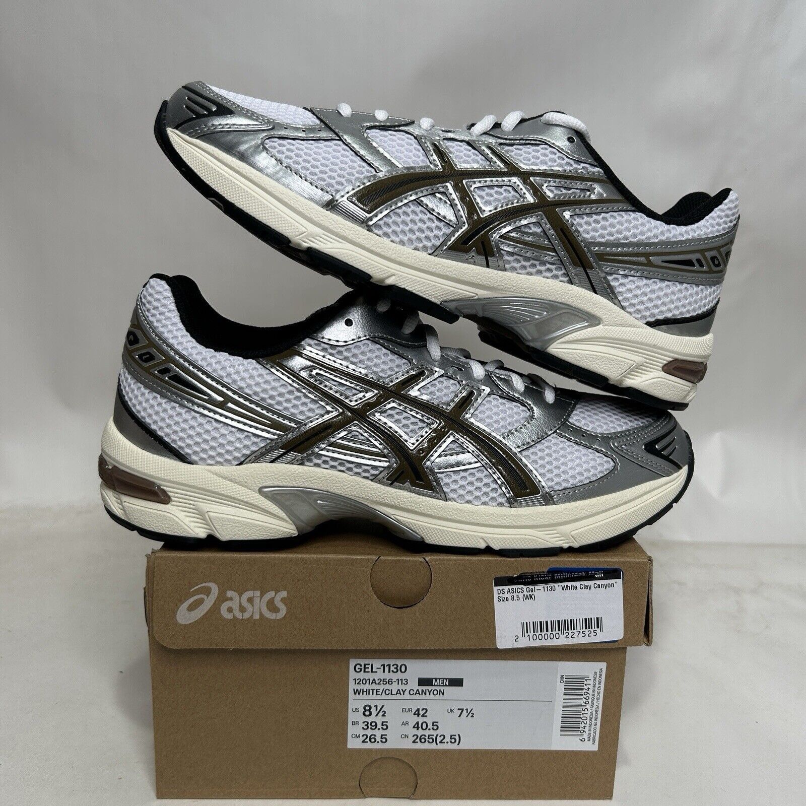 Asics ASICS Gel-1130 “White Clay Canyon” 2024 Size US 8.5 / EU 41-42 - 1 Thumbnail