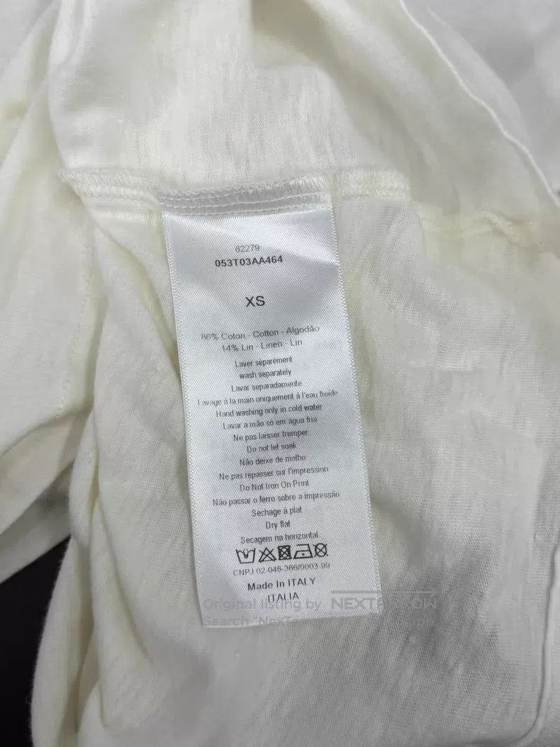 Dior Dior Cotton letter print T-shirt short sleeve Size XS / US 0-2 / IT 36-38 - 5 Thumbnail